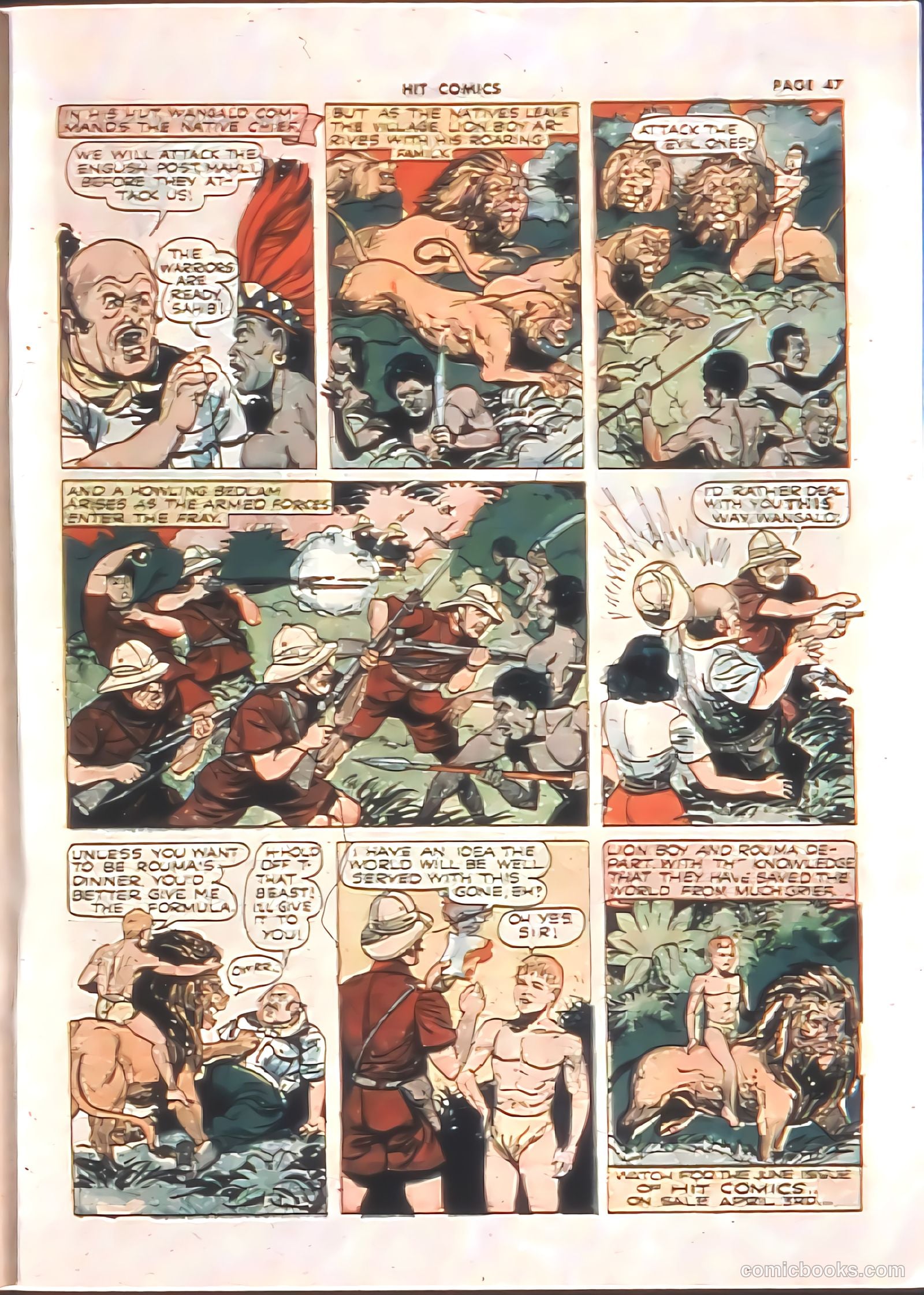 Hit Comics #21 (1942) — page 49 of 68