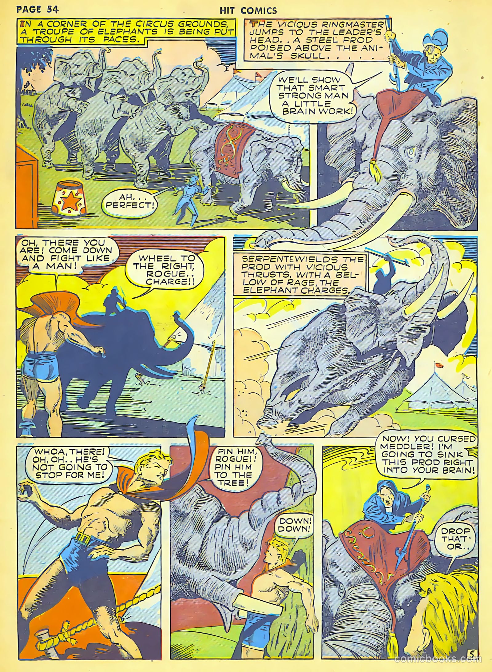 Hit Comics #21 (1942) — page 56 of 68