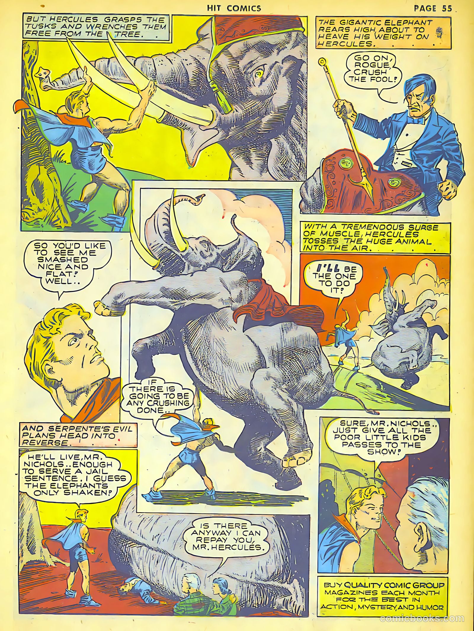 Hit Comics #21 (1942) — page 57 of 68