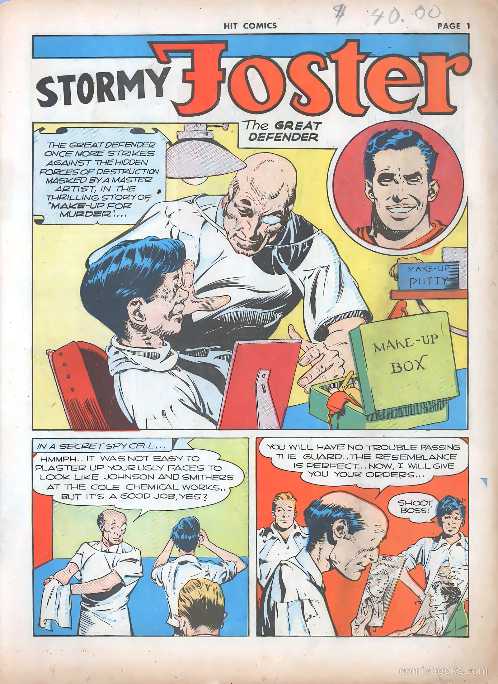 Hit Comics #22 (1942) — page 3 of 69