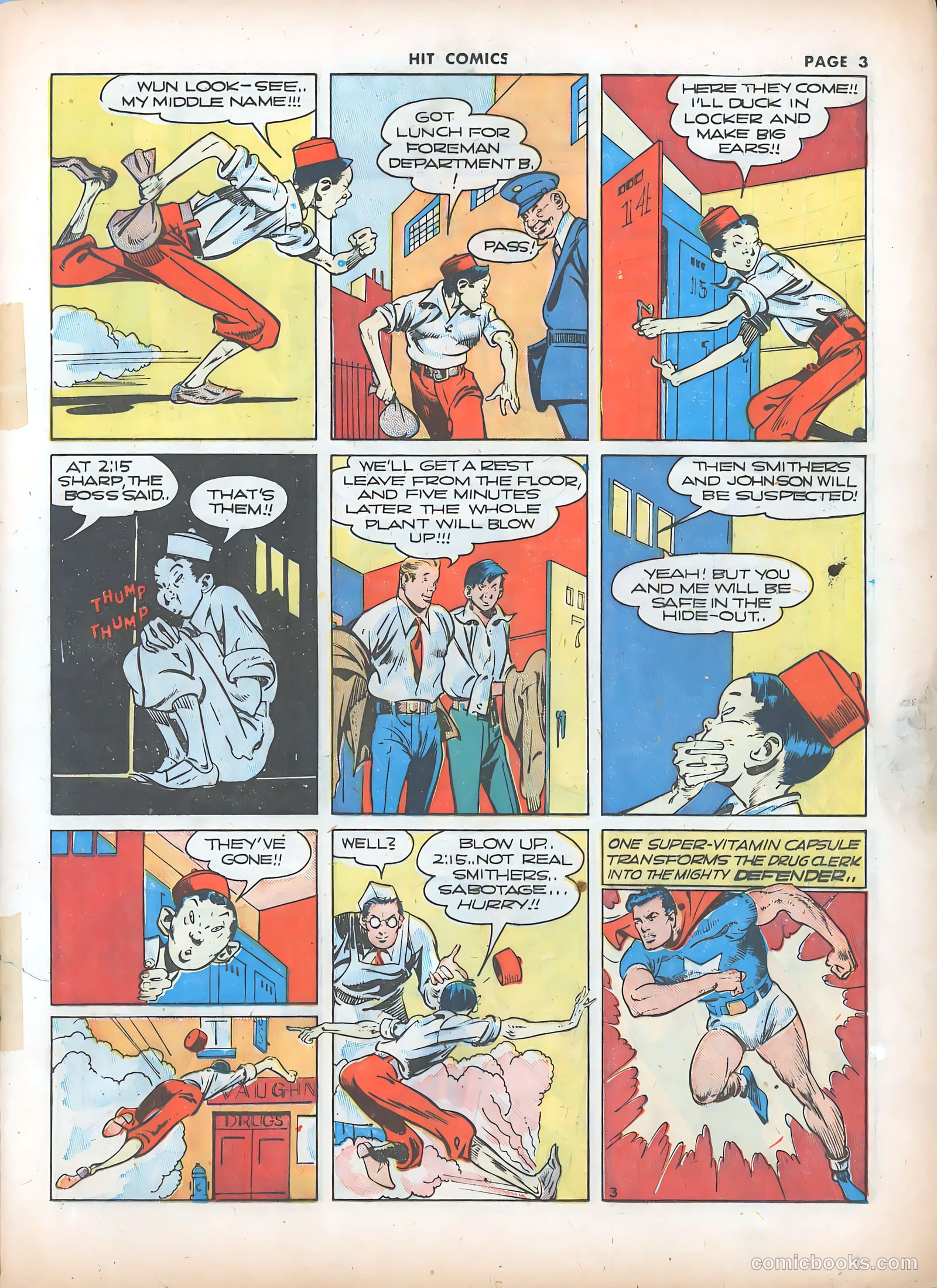Hit Comics #22 (1942) — page 5 of 69