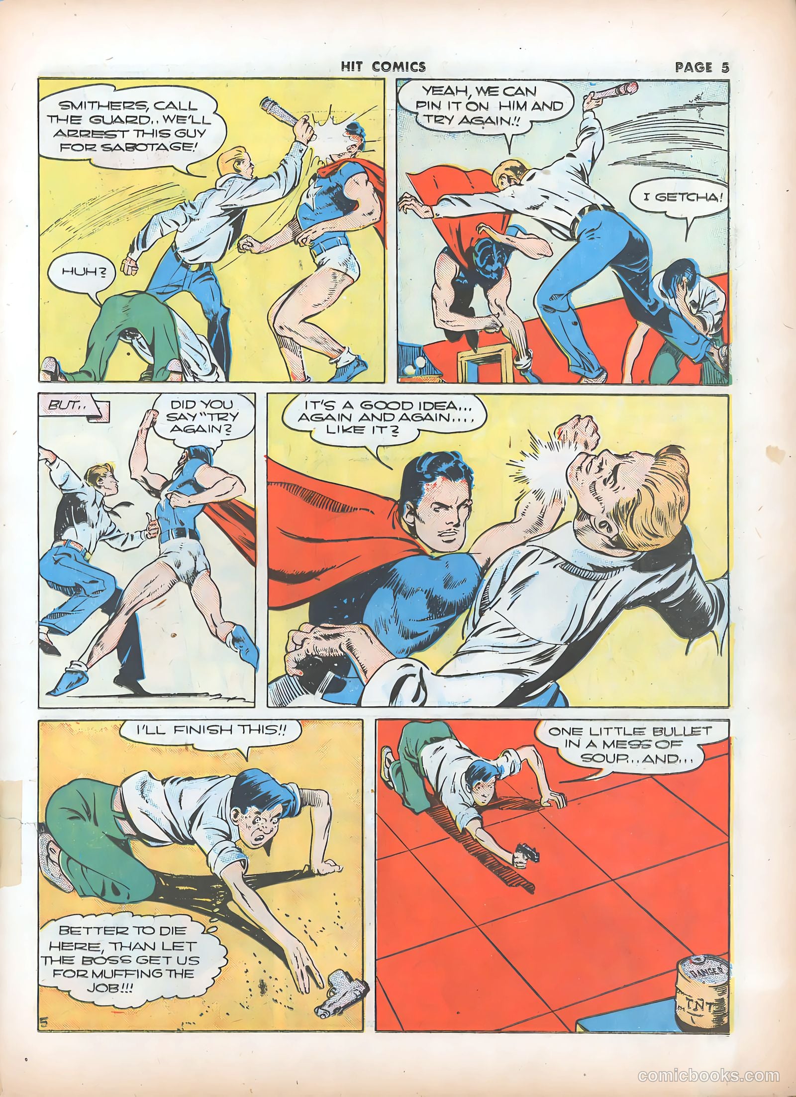 Hit Comics #22 (1942) — page 7 of 69