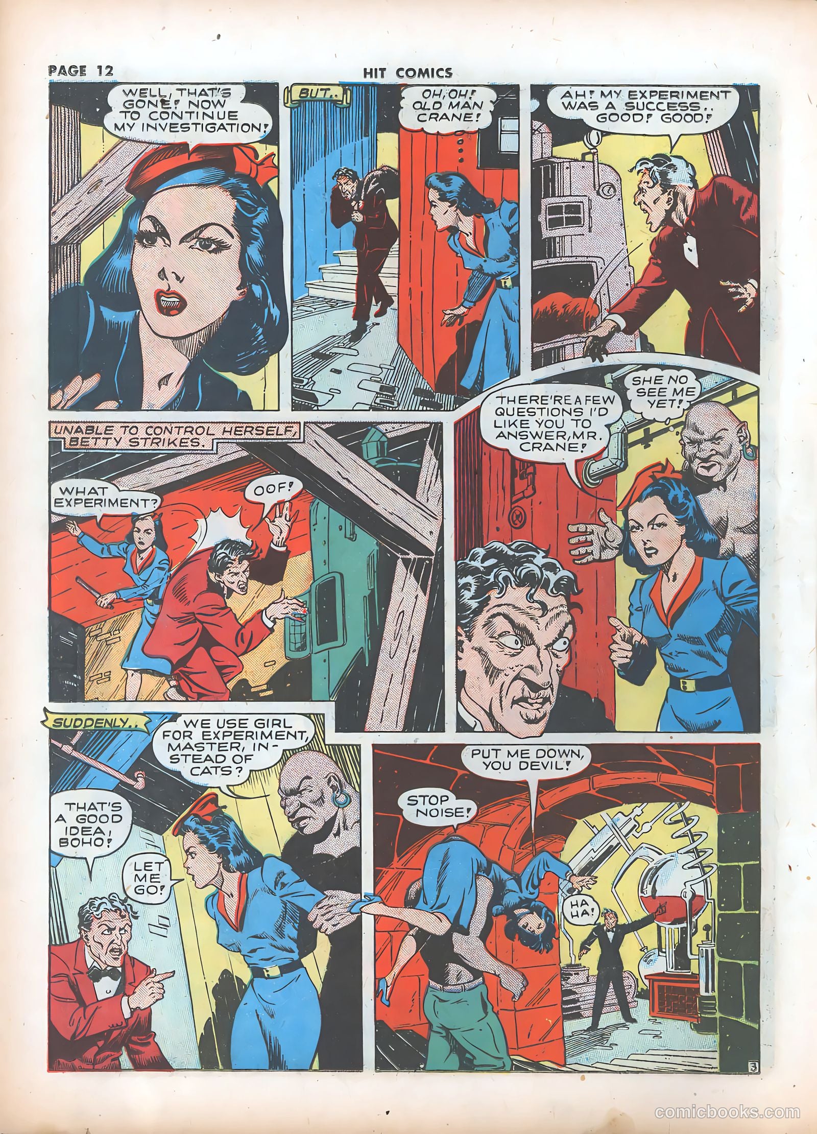 Hit Comics #22 (1942) — page 14 of 69