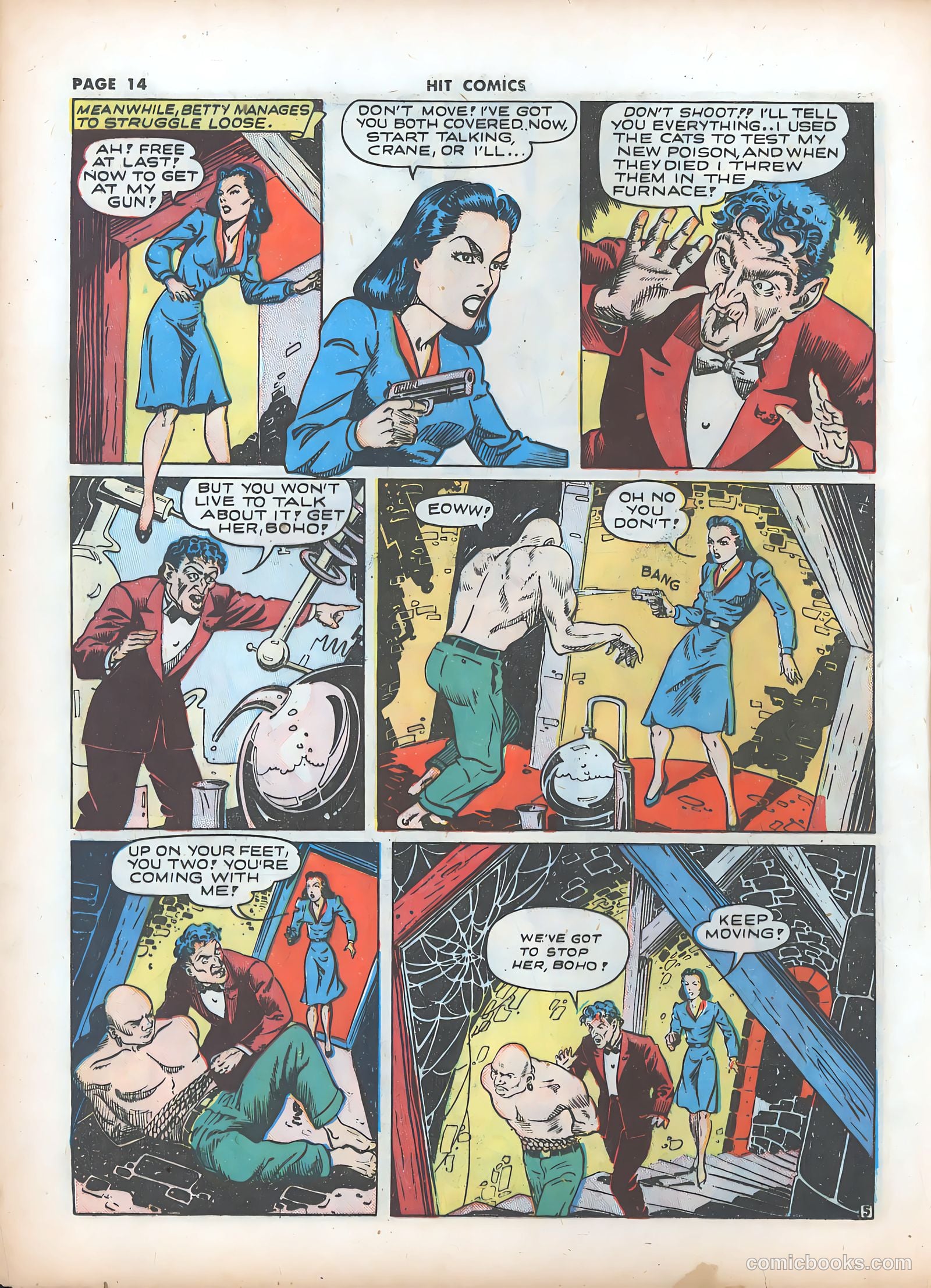 Hit Comics #22 (1942) — page 16 of 69