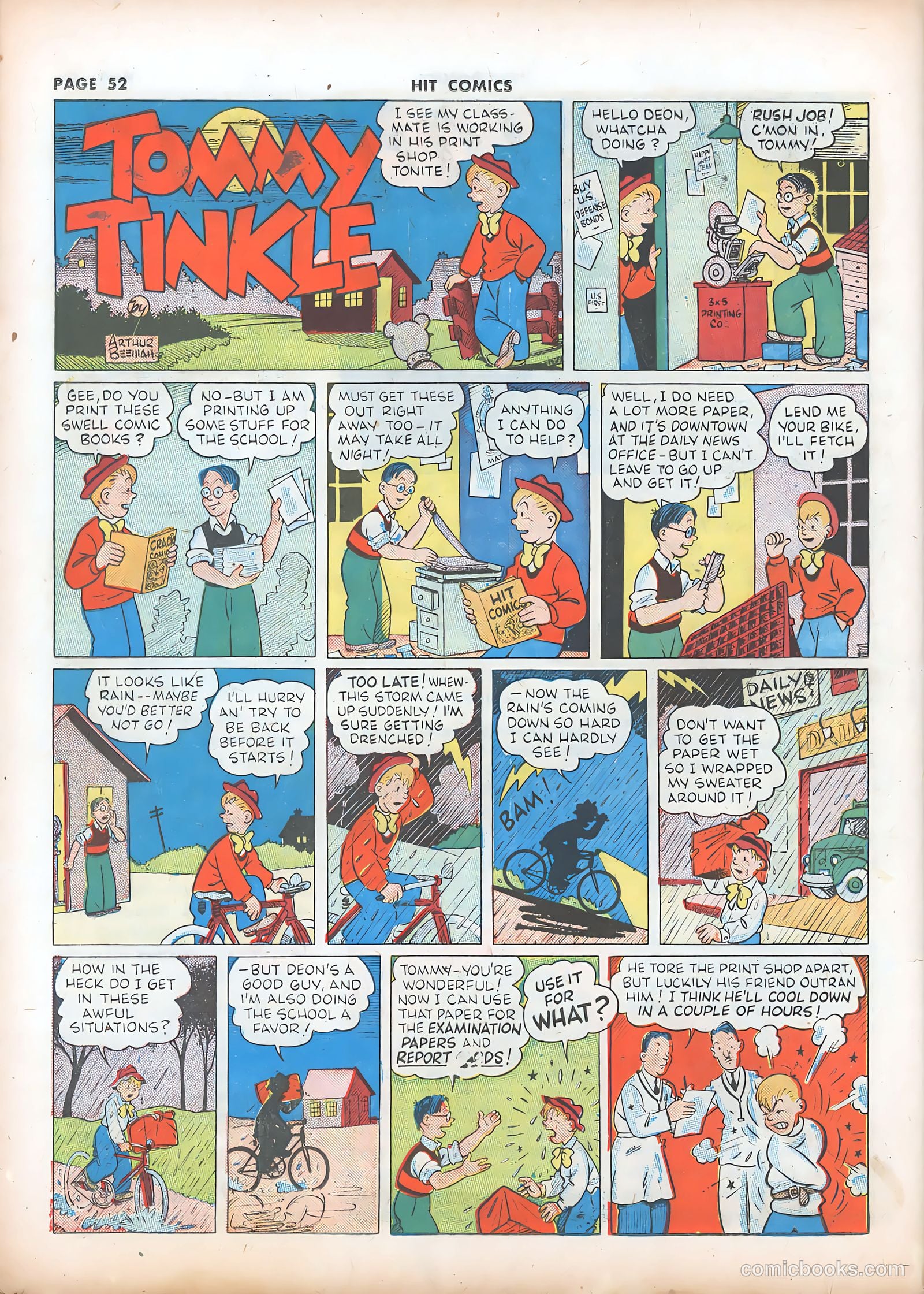 Hit Comics #22 (1942) — page 54 of 69