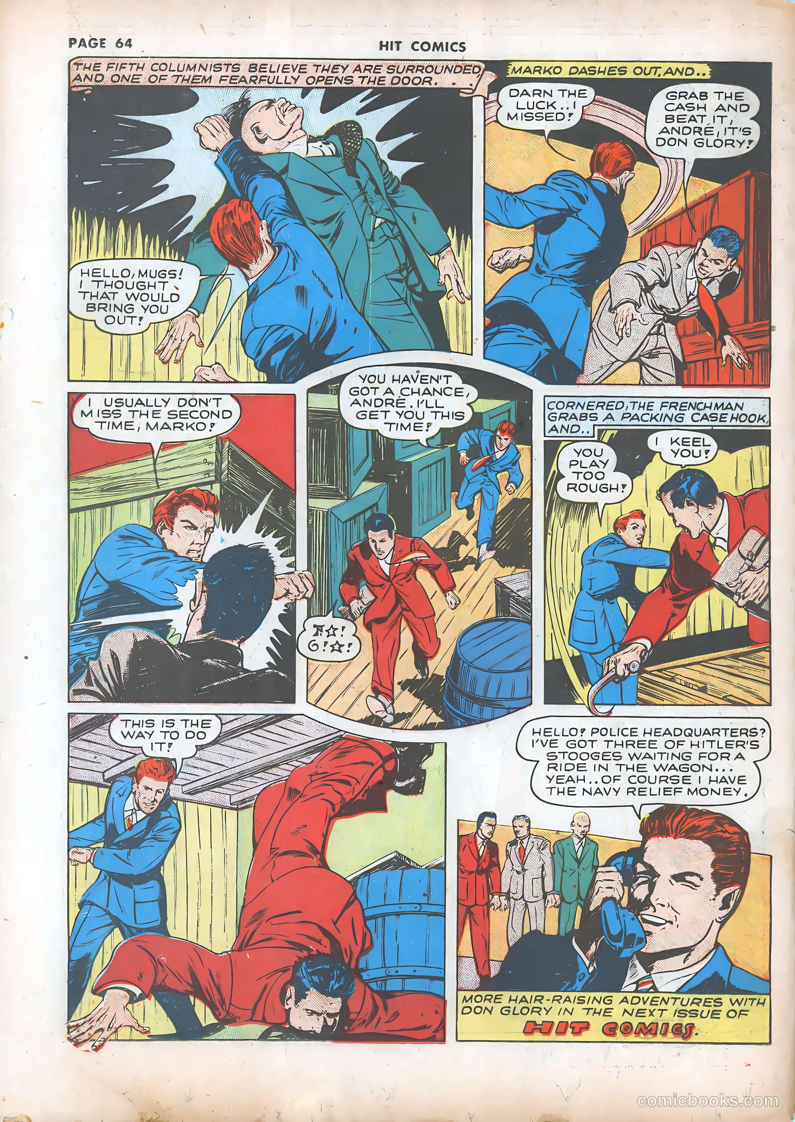 Hit Comics #22 (1942) — page 66 of 69
