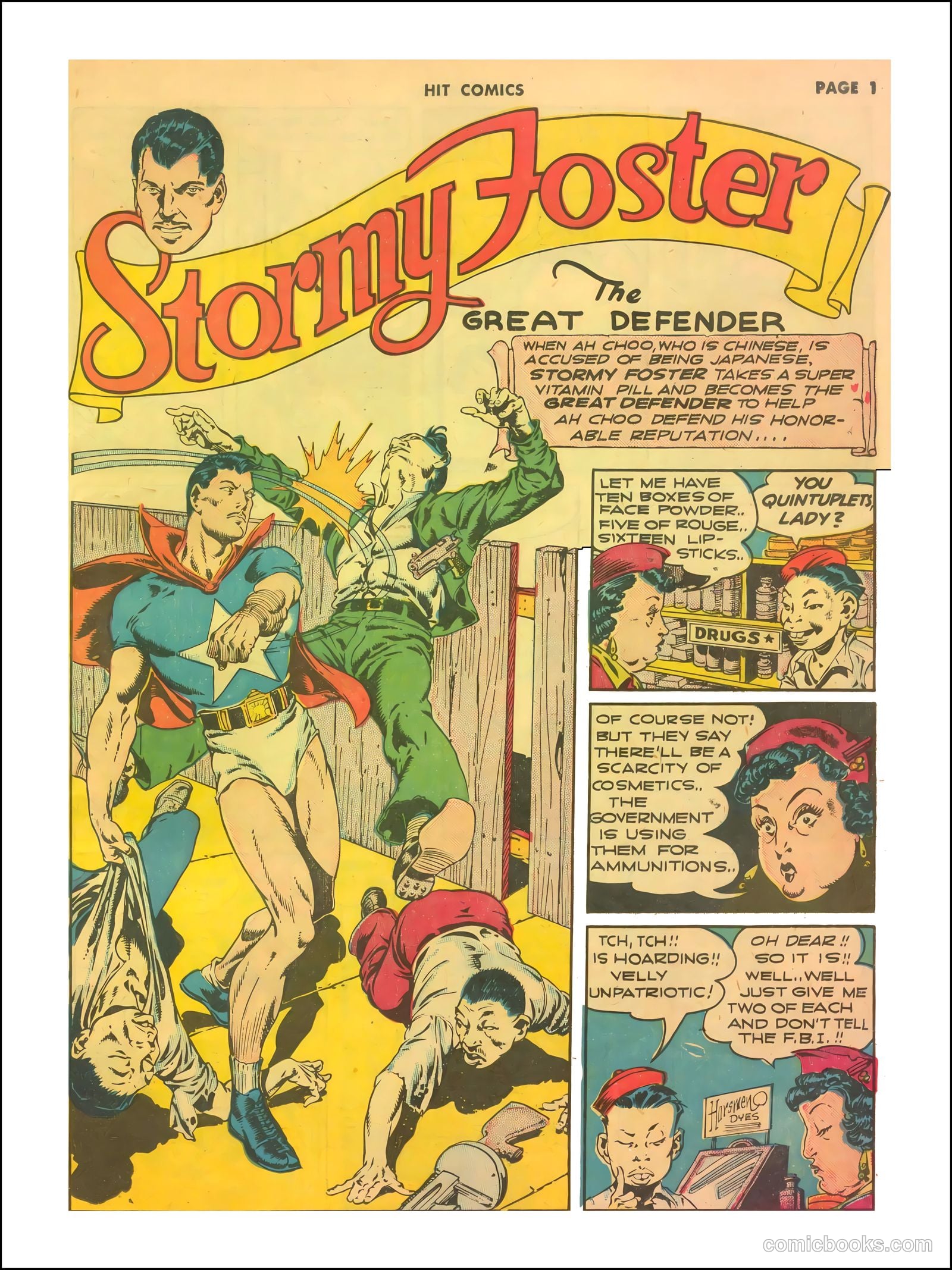 Hit Comics #23 (1942) — page 3 of 68