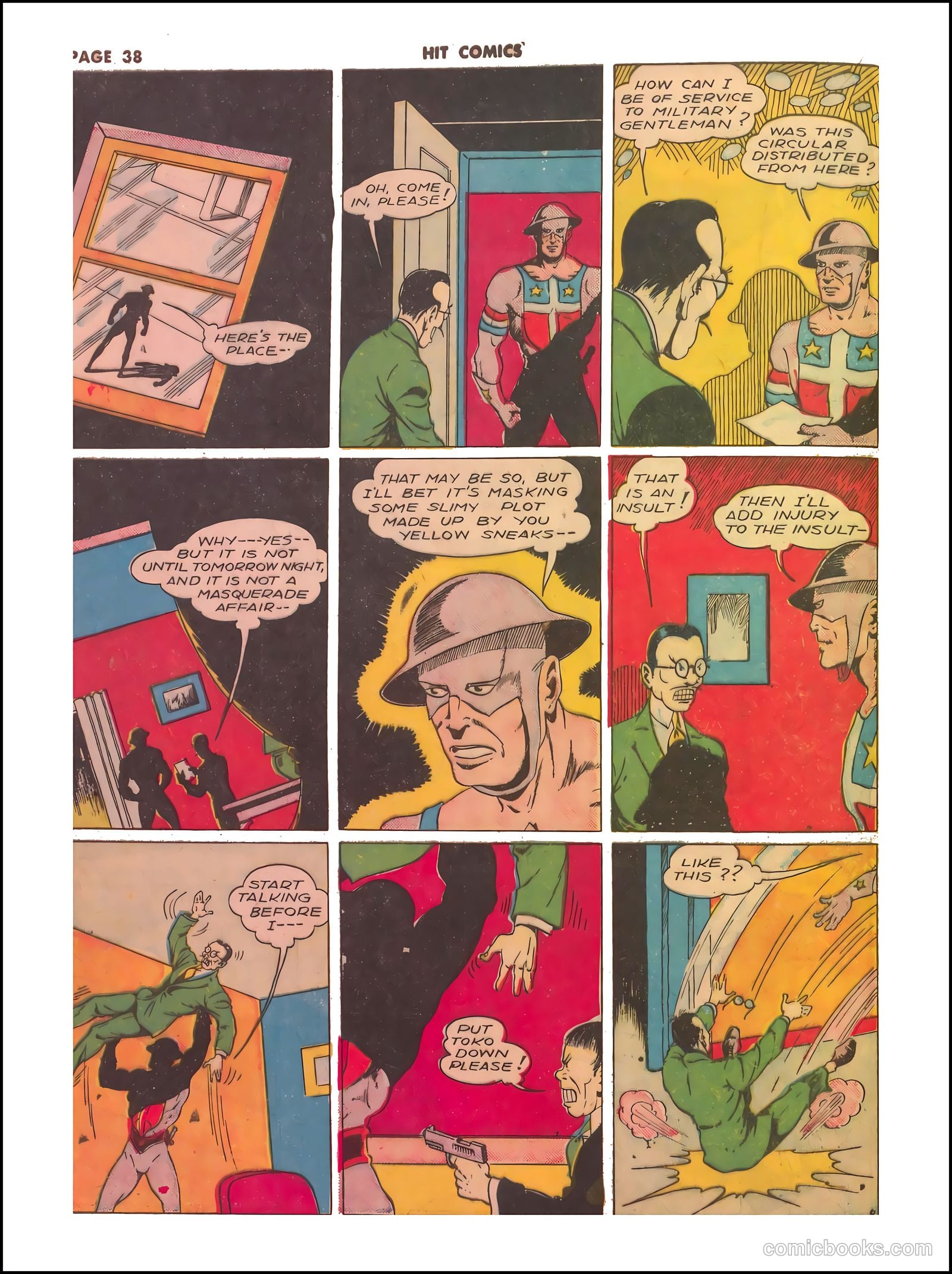 Hit Comics #23 (1942) — page 40 of 68