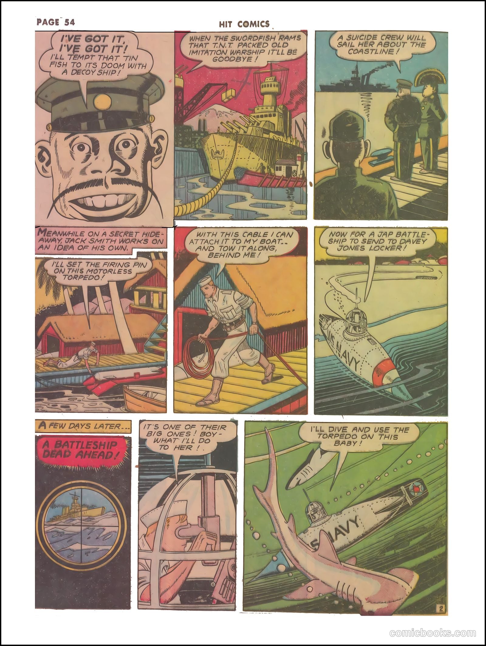 Hit Comics #23 (1942) — page 56 of 68