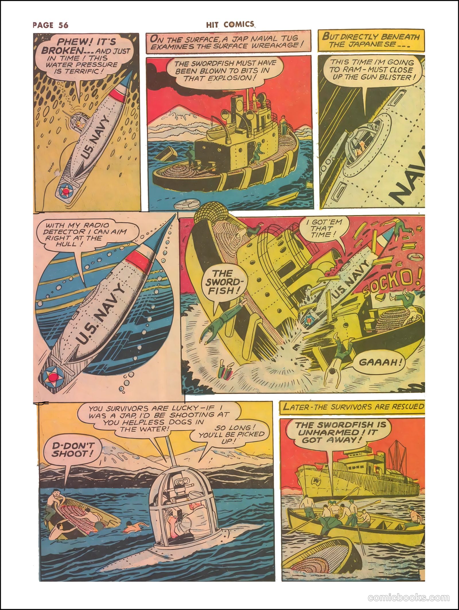 Hit Comics #23 (1942) — page 58 of 68
