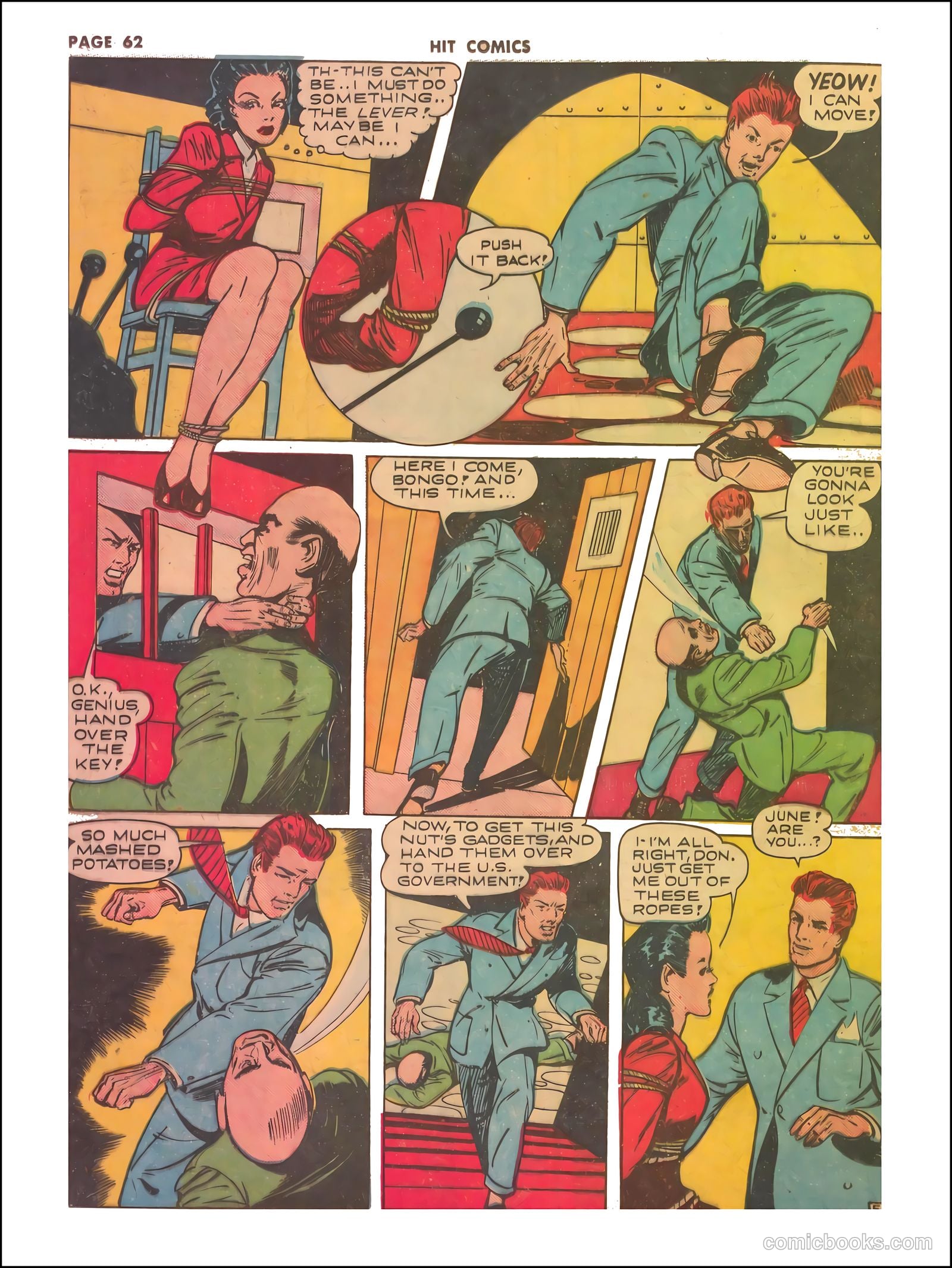 Hit Comics #23 (1942) — page 64 of 68