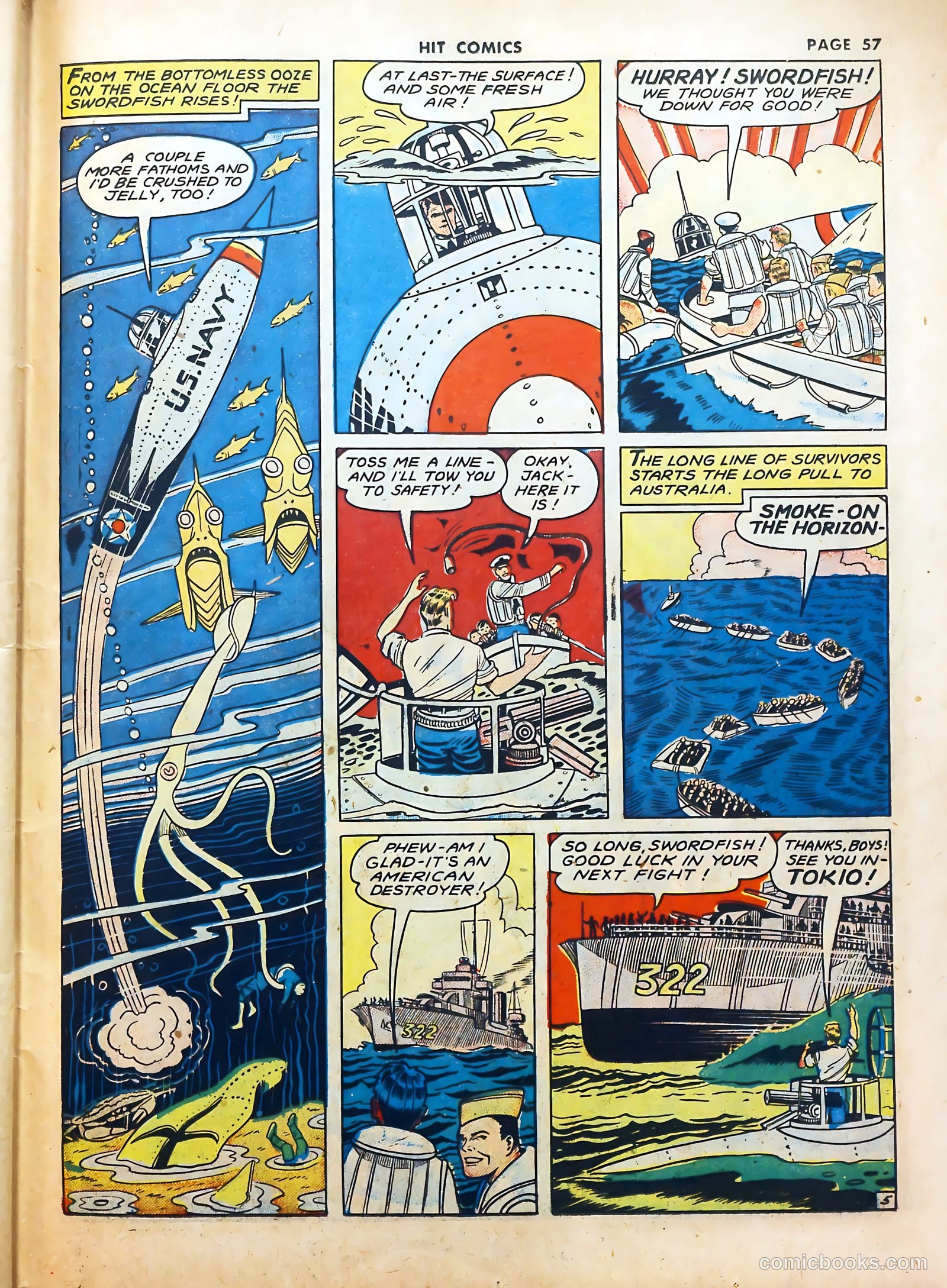 Hit Comics #24 (1942) — page 59 of 68