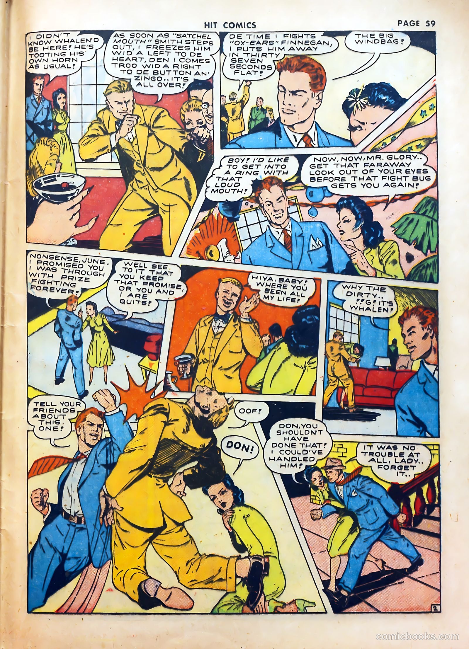 Hit Comics #24 (1942) — page 61 of 68