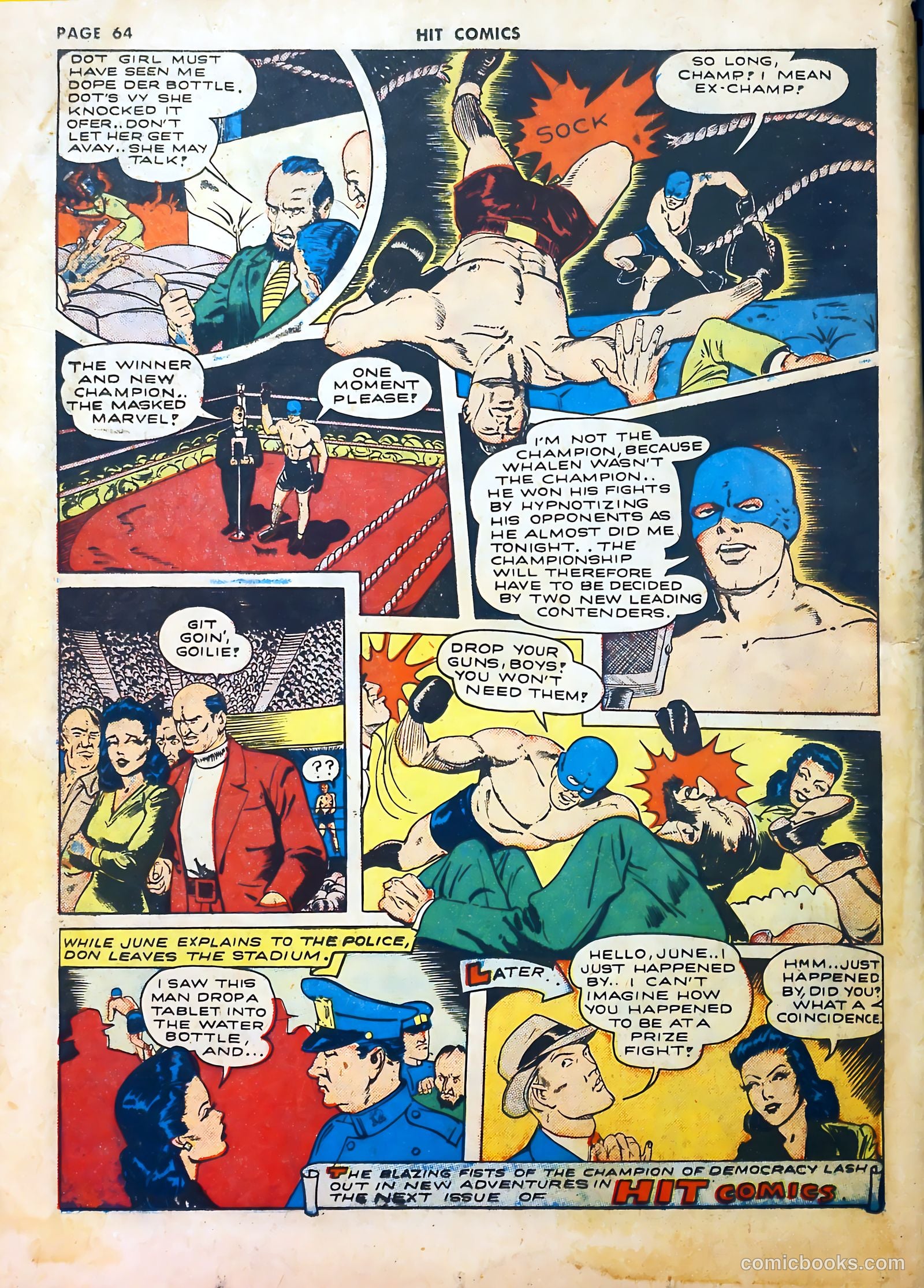 Hit Comics #24 (1942) — page 66 of 68