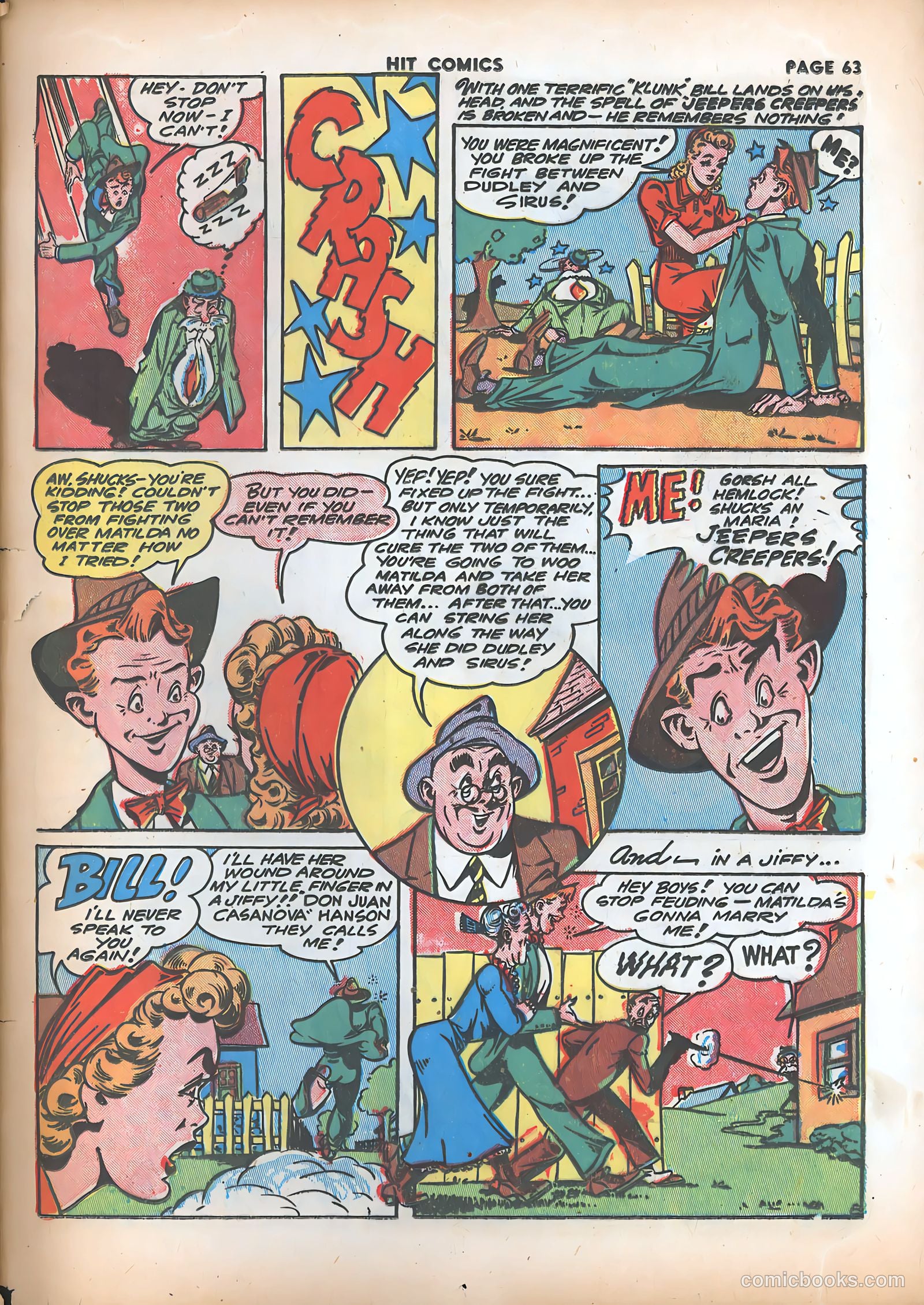 Hit Comics #26 (1943) — page 64 of 67
