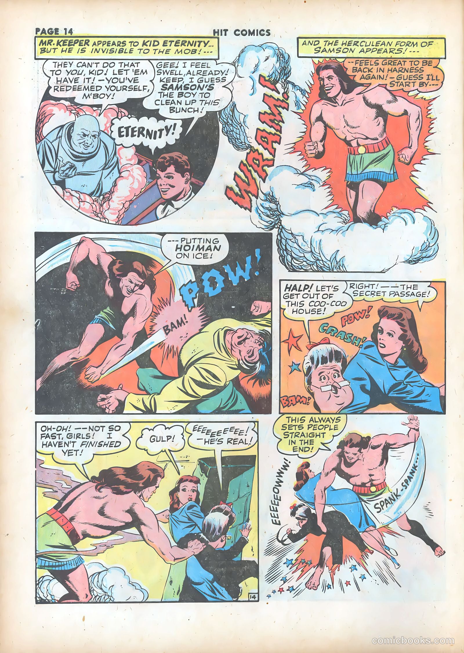 Hit Comics #27 (1943) — page 16 of 68