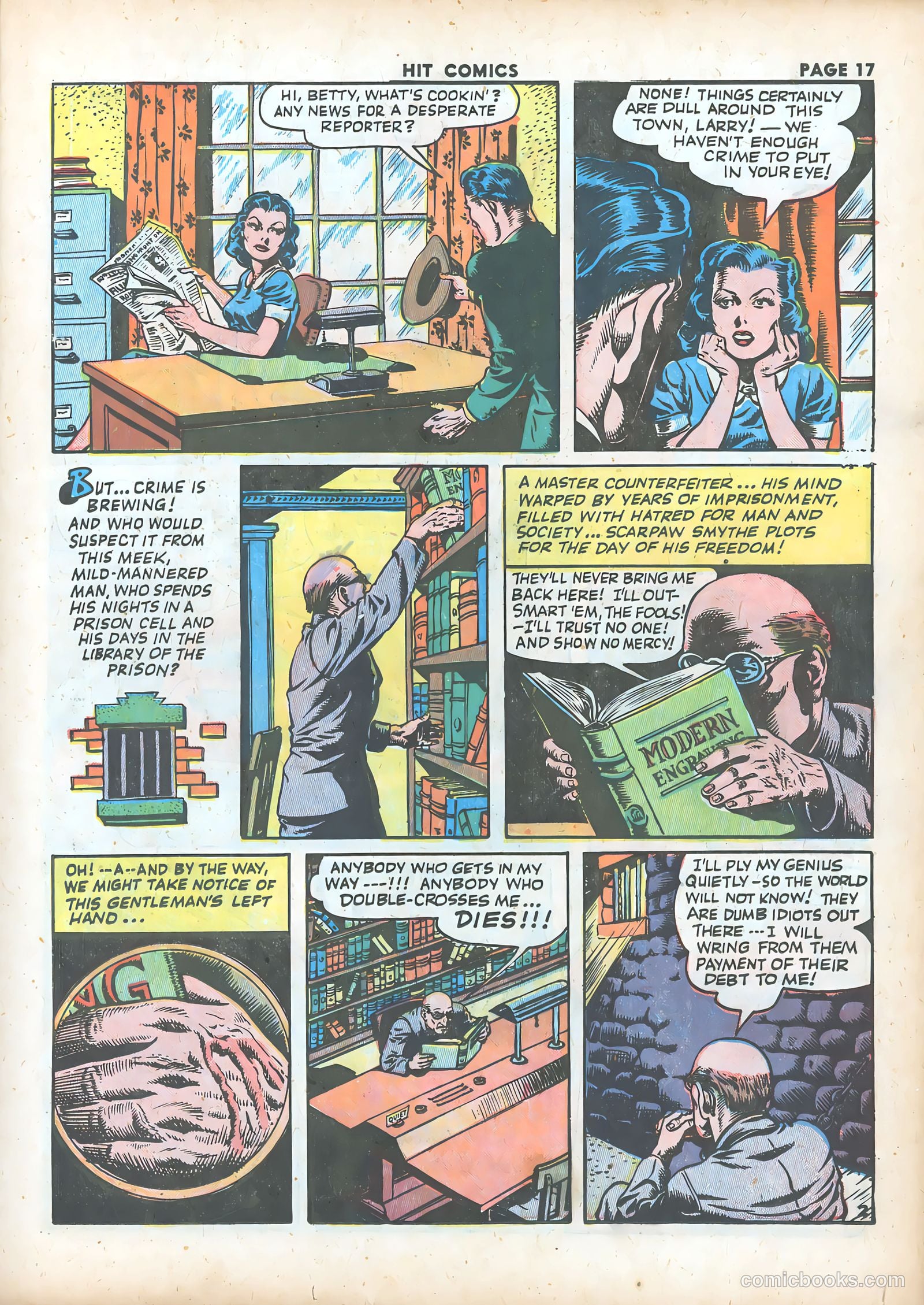 Hit Comics #27 (1943) — page 19 of 68