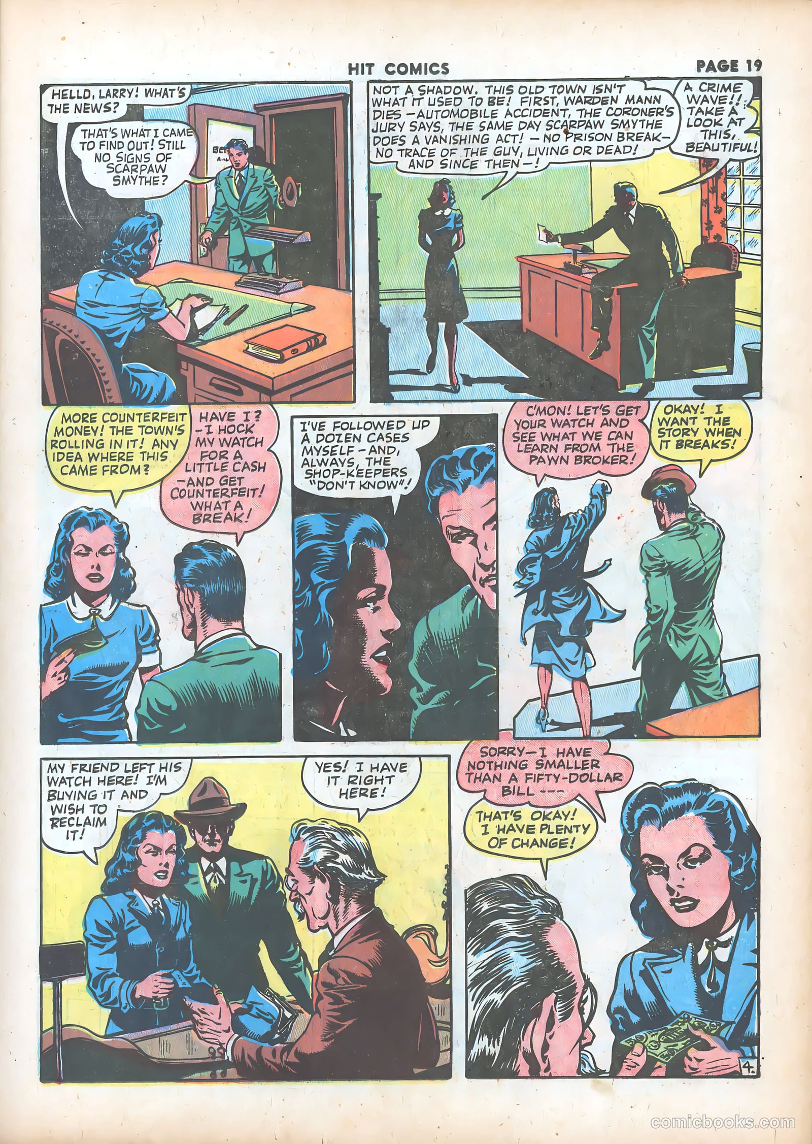 Hit Comics #27 (1943) — page 21 of 68