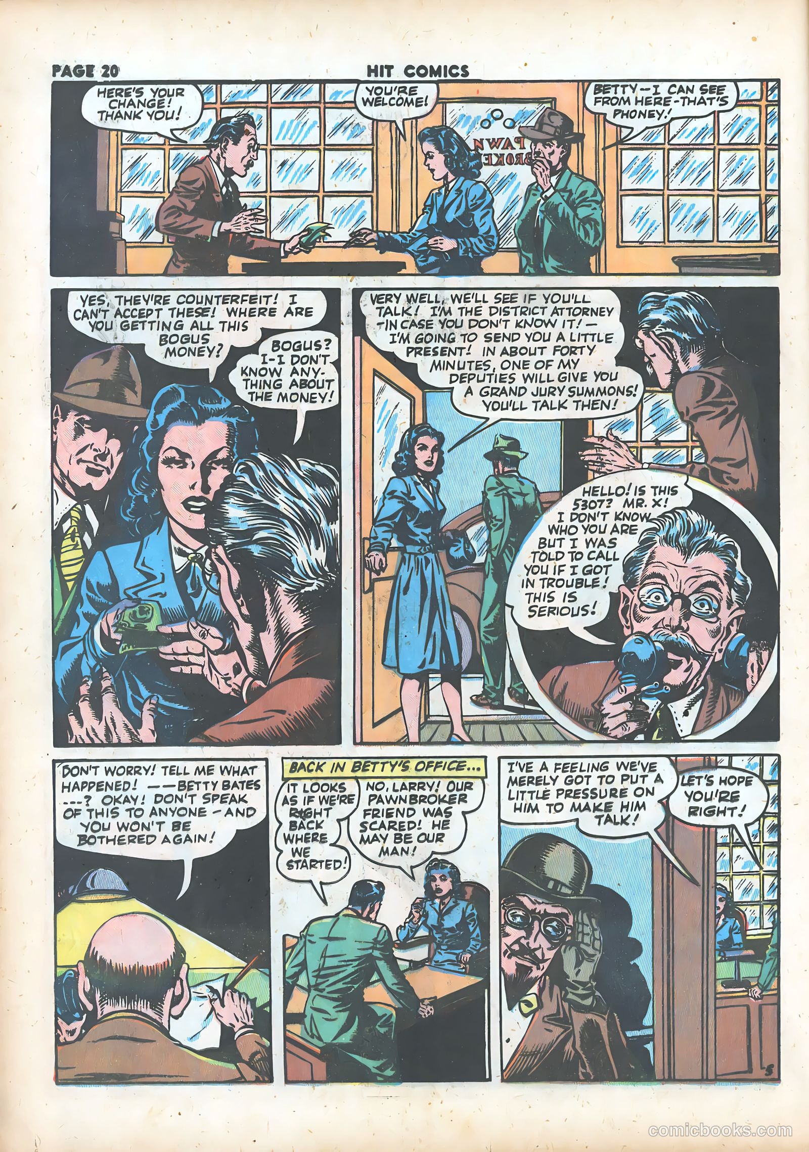 Hit Comics #27 (1943) — page 22 of 68