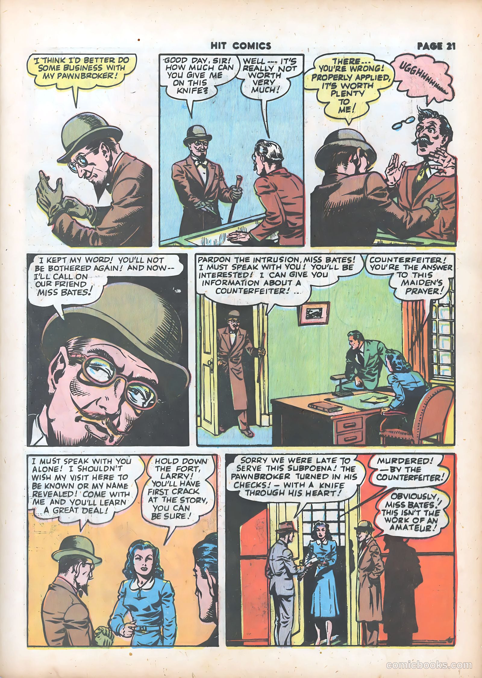 Hit Comics #27 (1943) — page 23 of 68