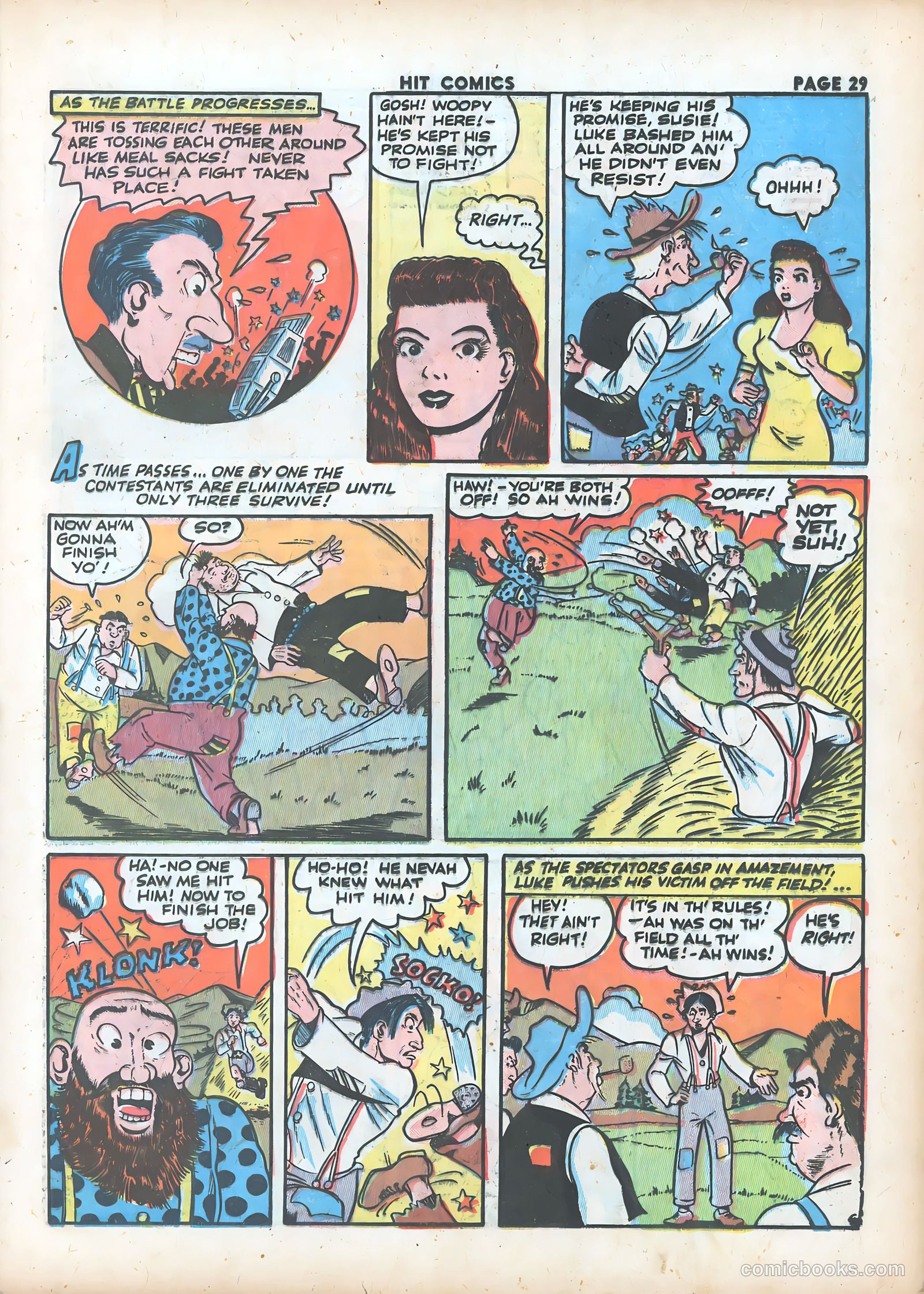 Hit Comics #27 (1943) — page 31 of 68