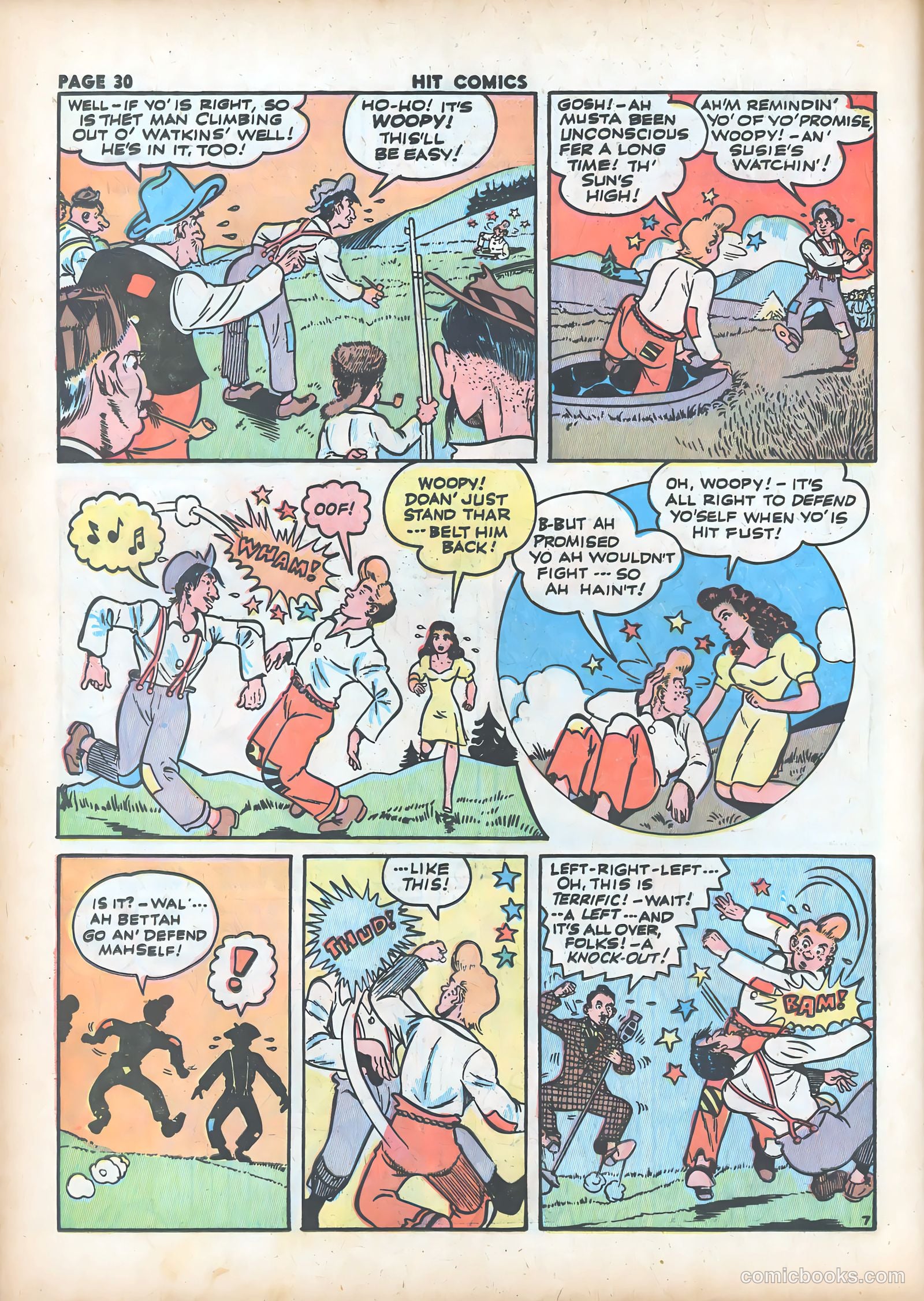 Hit Comics #27 (1943) — page 32 of 68