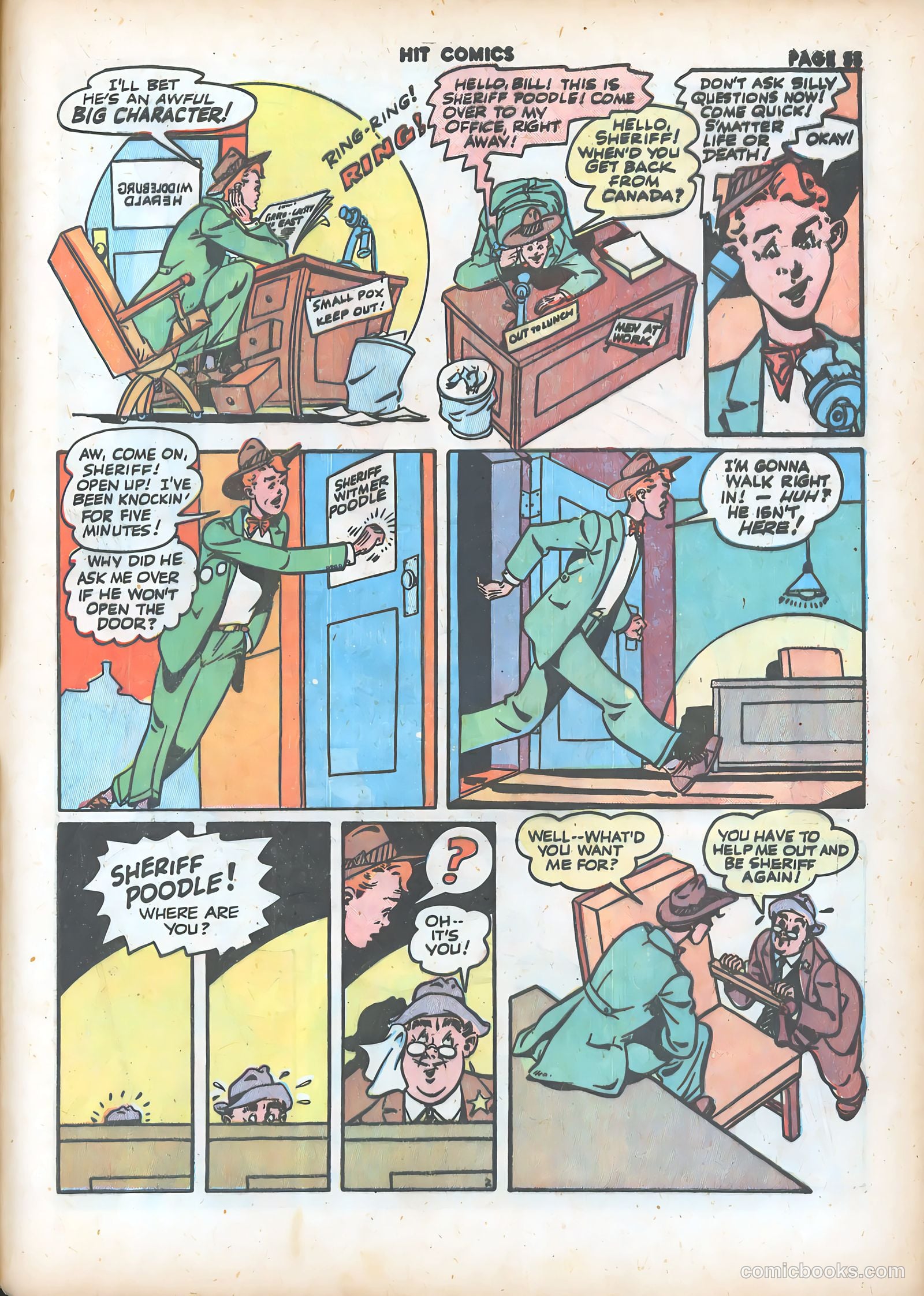 Hit Comics #27 (1943) — page 57 of 68