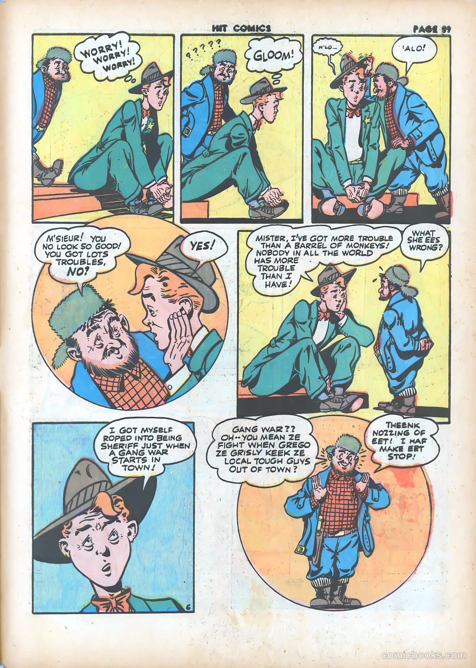 Hit Comics #27 (1943) — page 61 of 68