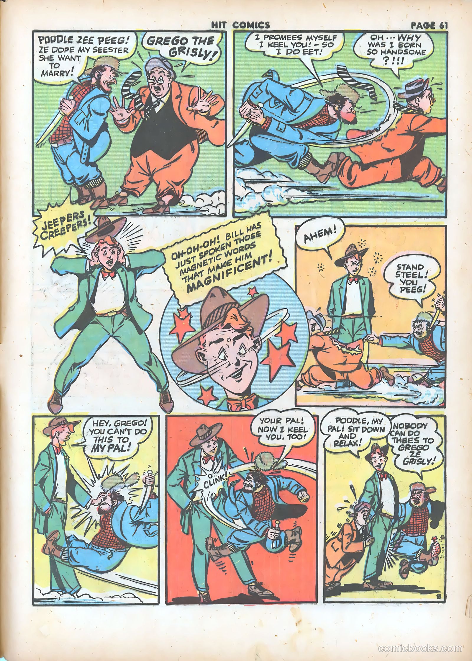 Hit Comics #27 (1943) — page 63 of 68