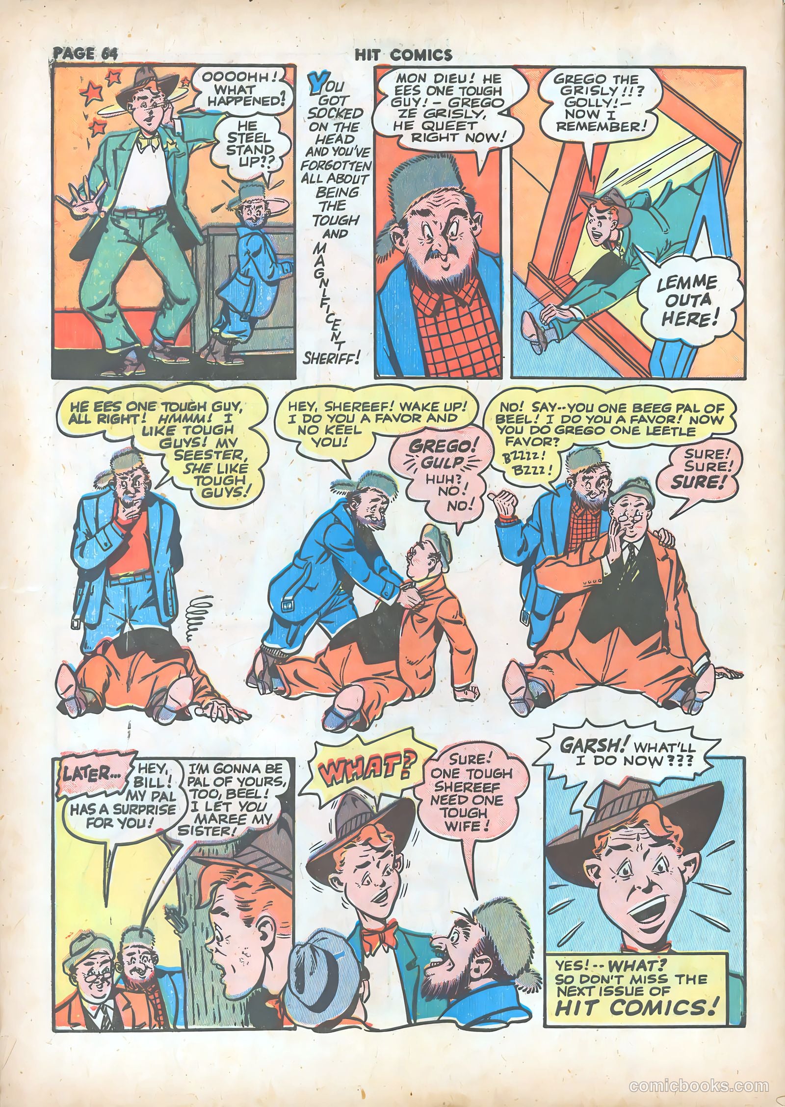 Hit Comics #27 (1943) — page 66 of 68