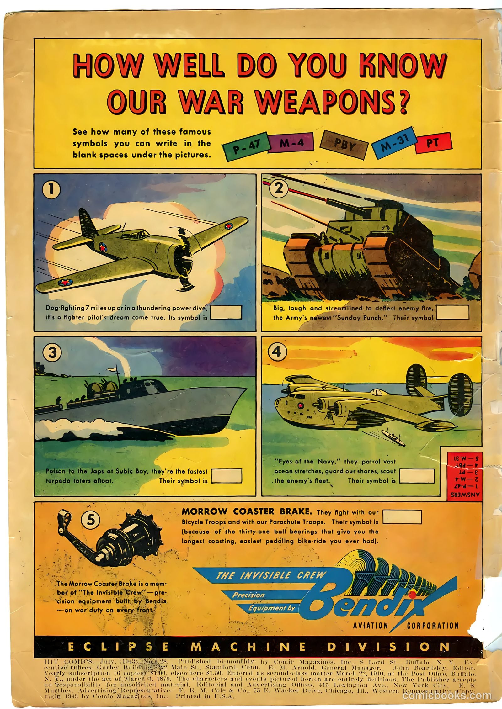 Hit Comics #28 (1943) — page 3 of 69