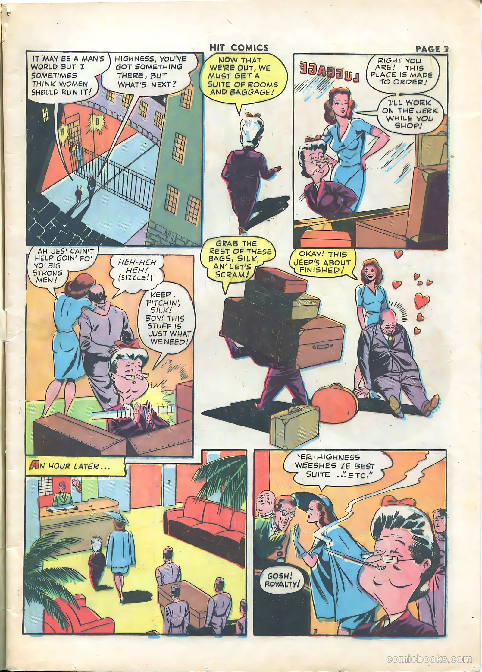 Hit Comics #28 (1943) — page 6 of 69