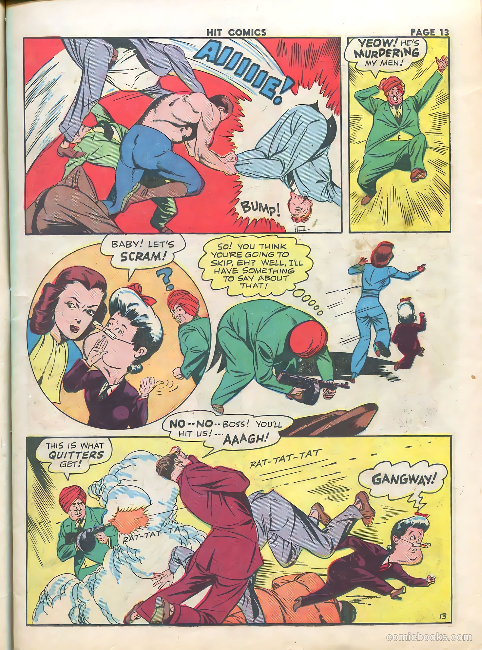 Hit Comics #28 (1943) — page 16 of 69