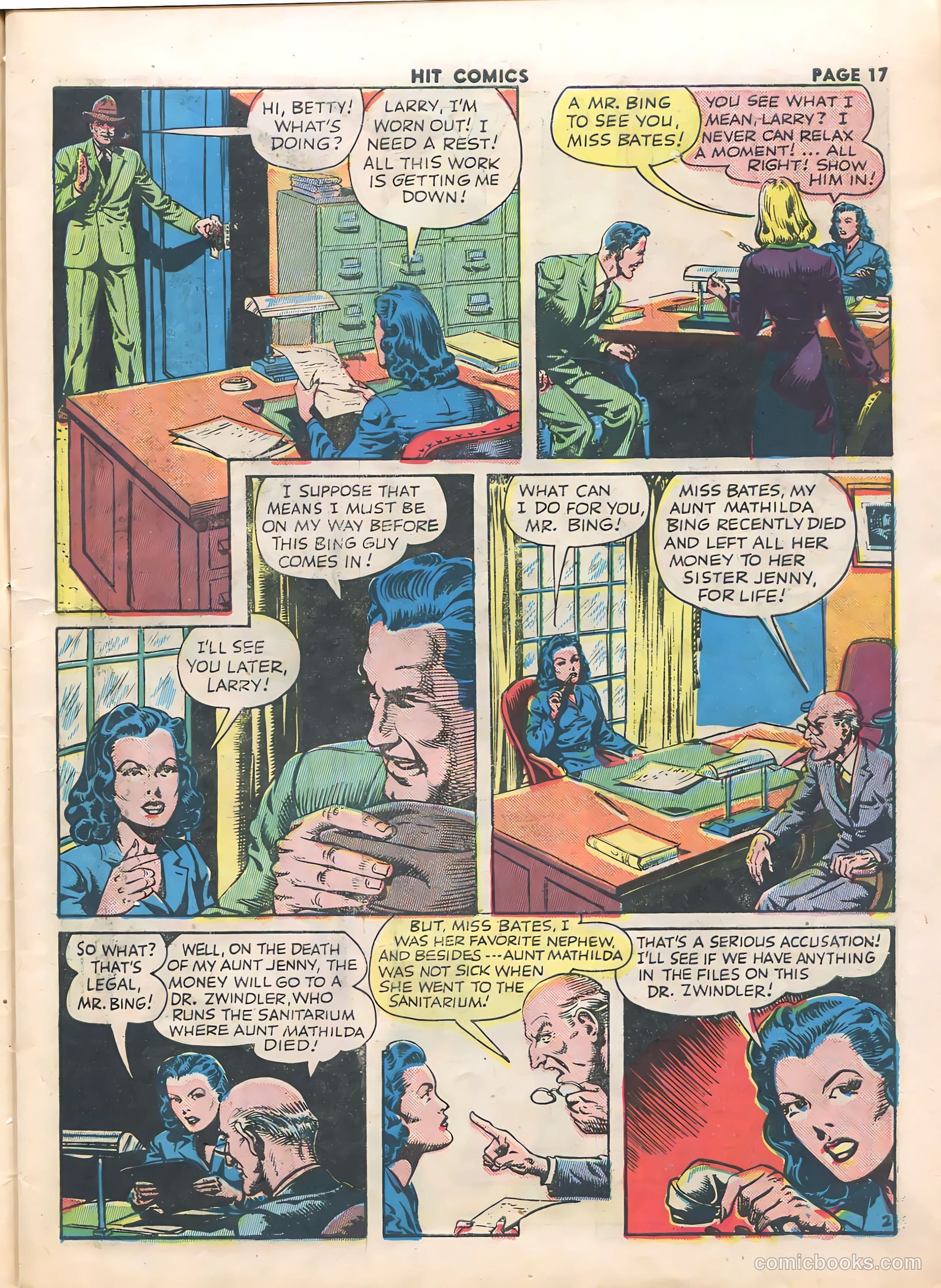 Hit Comics #28 (1943) — page 20 of 69