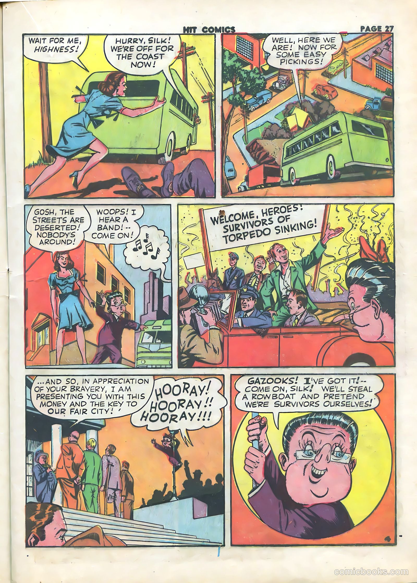 Hit Comics #28 (1943) — page 30 of 69