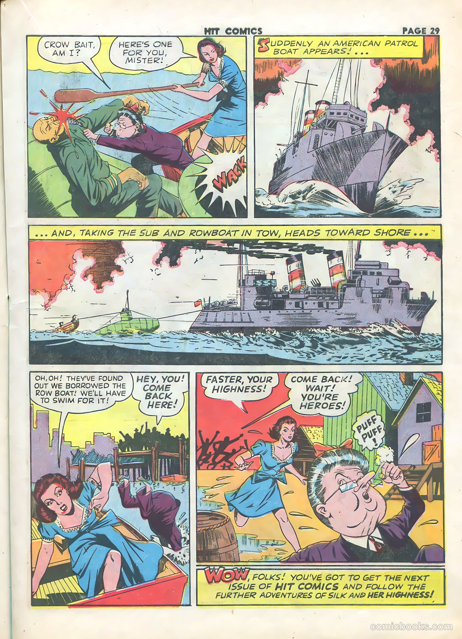 Hit Comics #28 (1943) — page 32 of 69