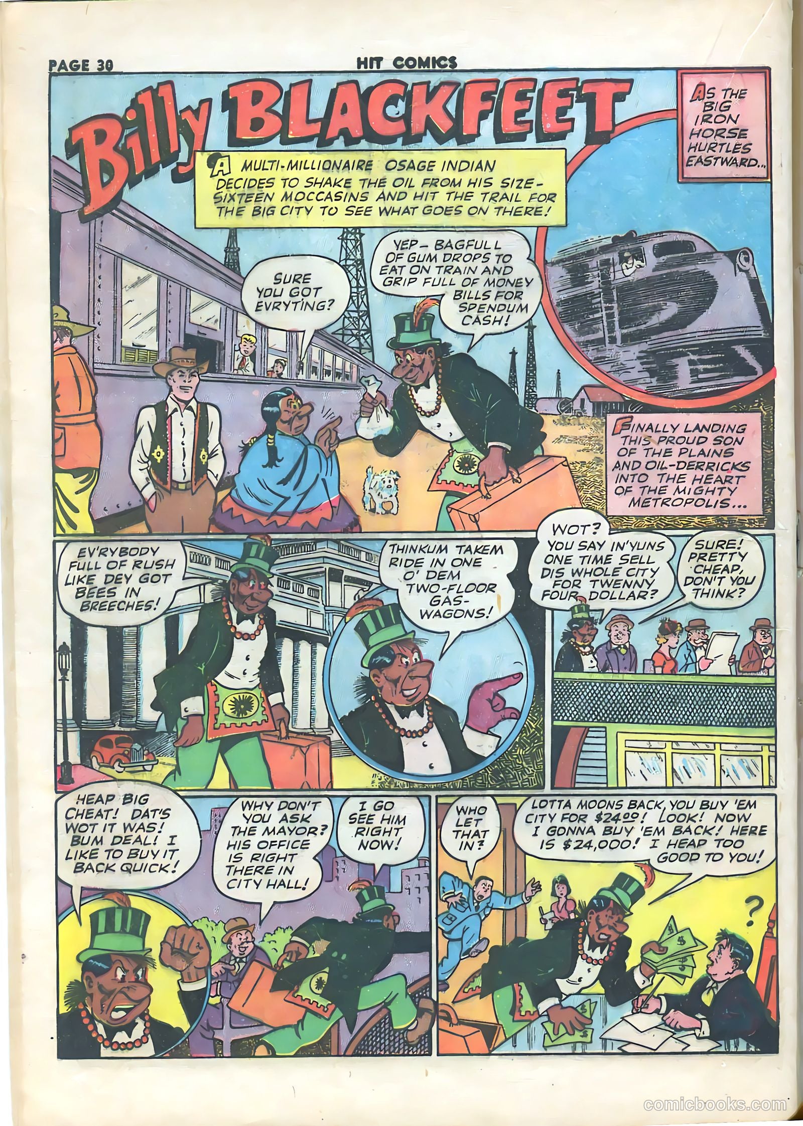 Hit Comics #28 (1943) — page 33 of 69