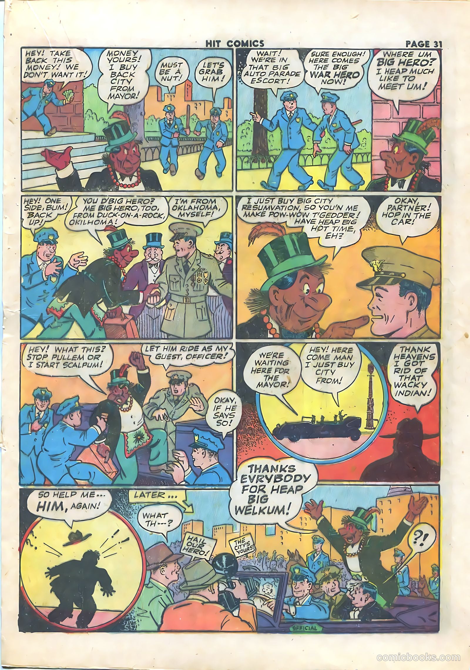 Hit Comics #28 (1943) — page 34 of 69