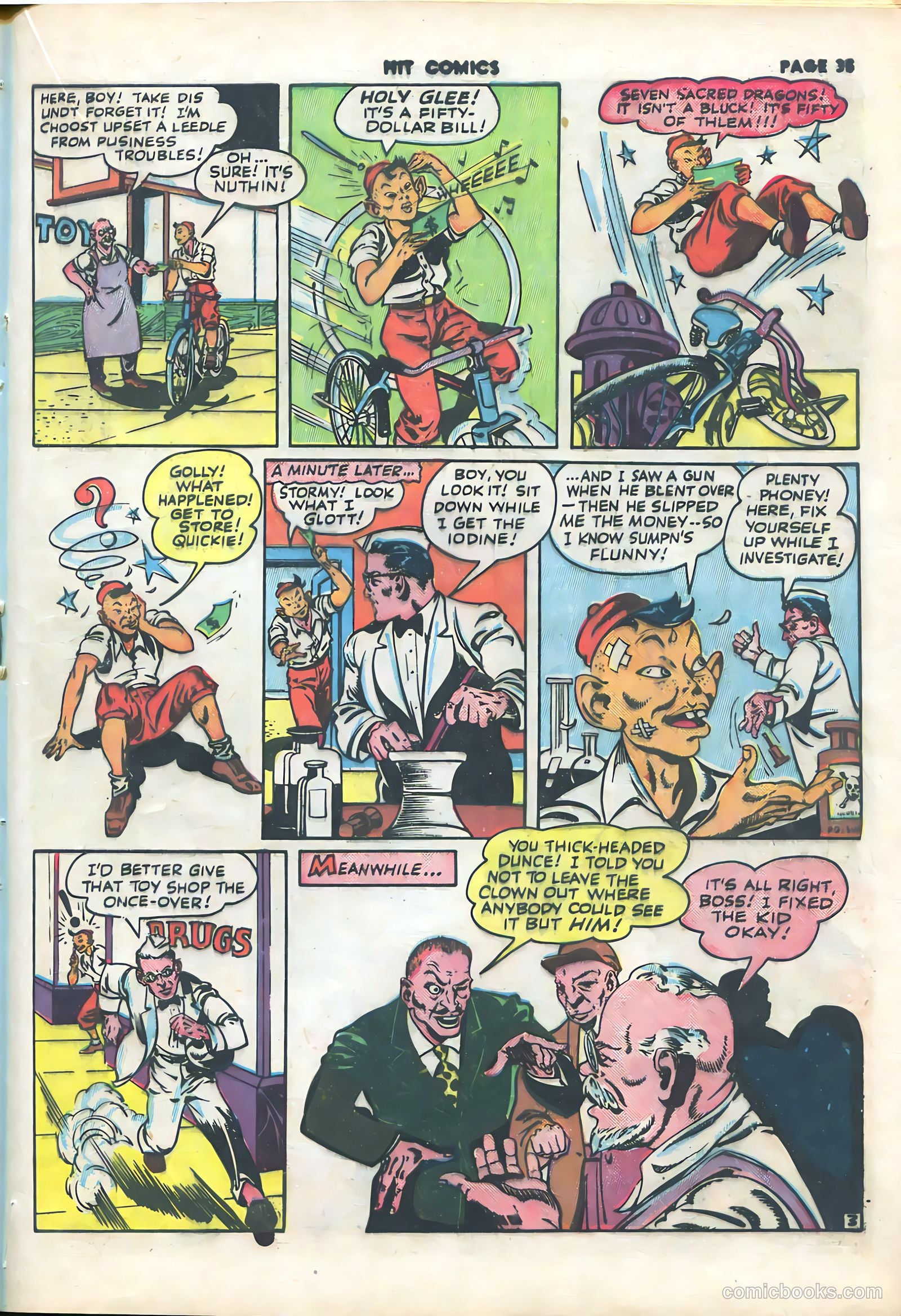Hit Comics #28 (1943) — page 38 of 69