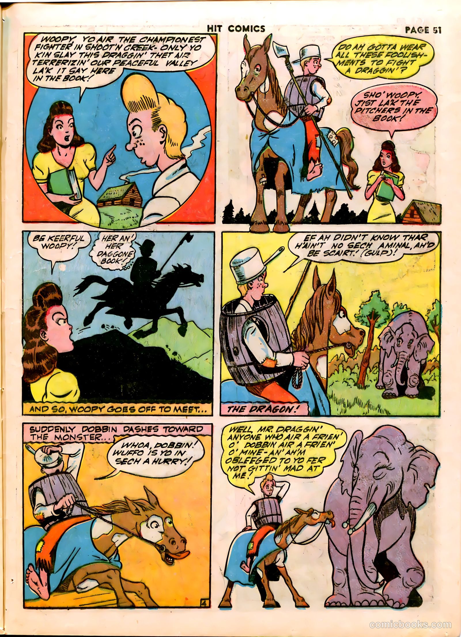 Hit Comics #28 (1943) — page 54 of 69