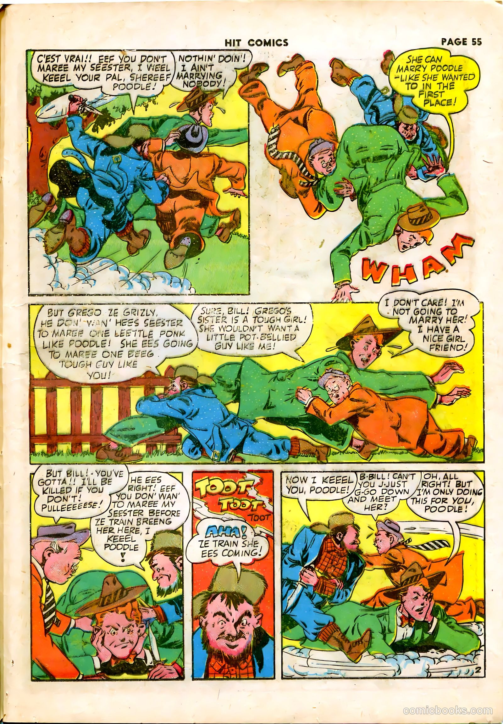 Hit Comics #28 (1943) — page 58 of 69