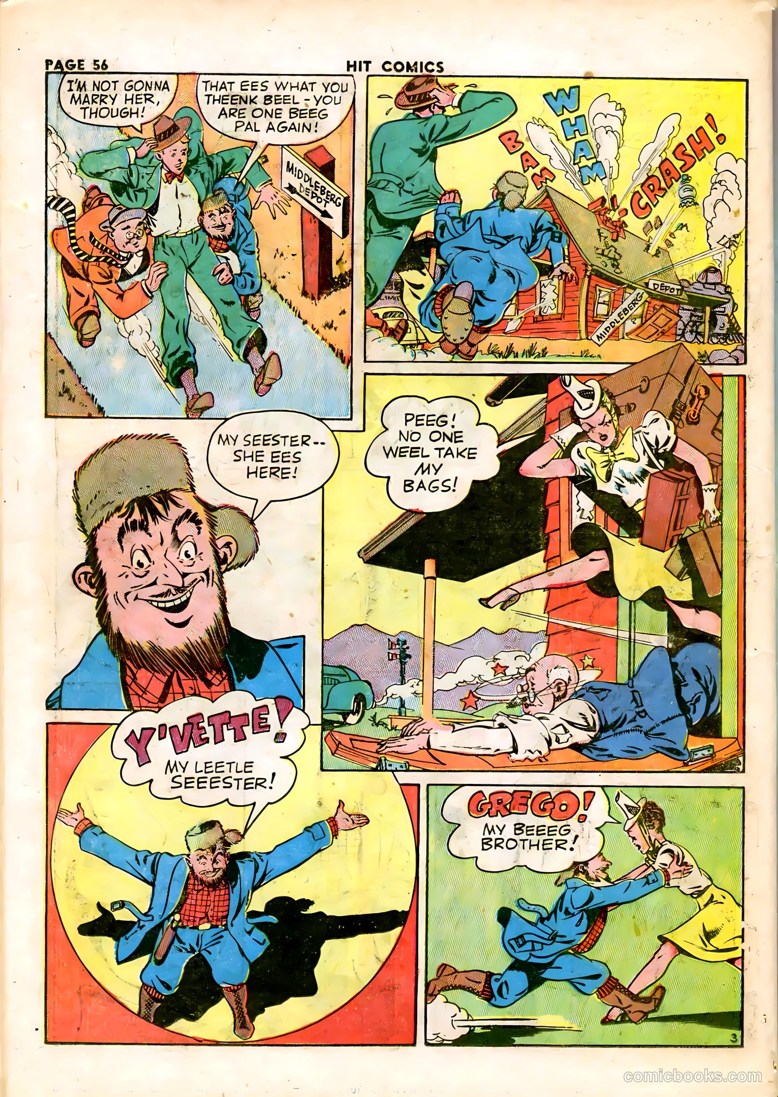 Hit Comics #28 (1943) — page 59 of 69