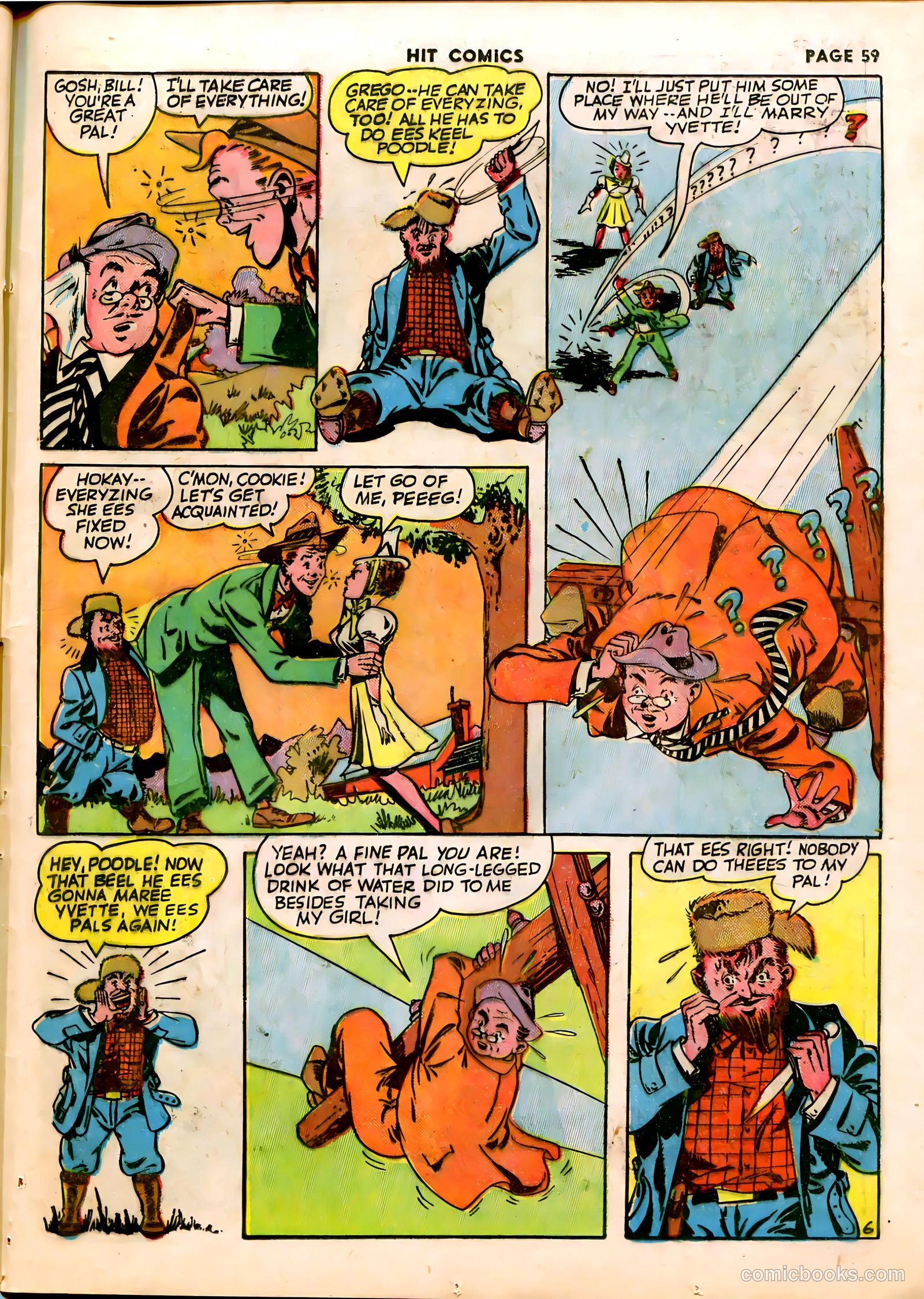 Hit Comics #28 (1943) — page 62 of 69