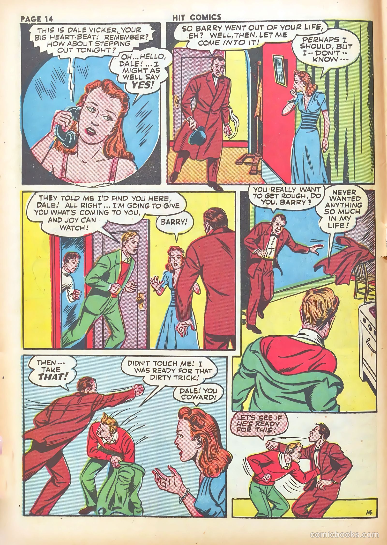 Hit Comics #29 (1943) — page 16 of 68