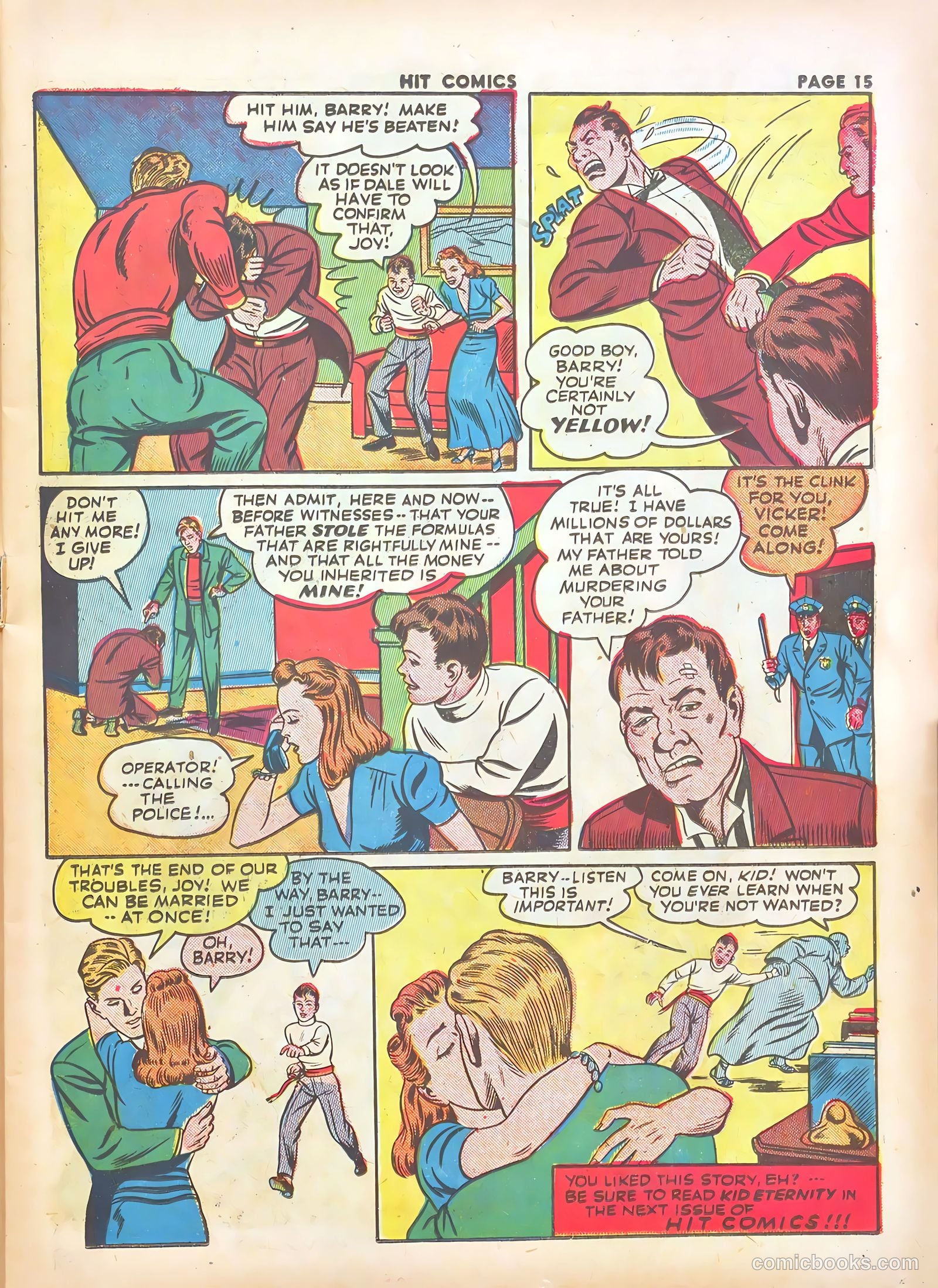 Hit Comics #29 (1943) — page 17 of 68