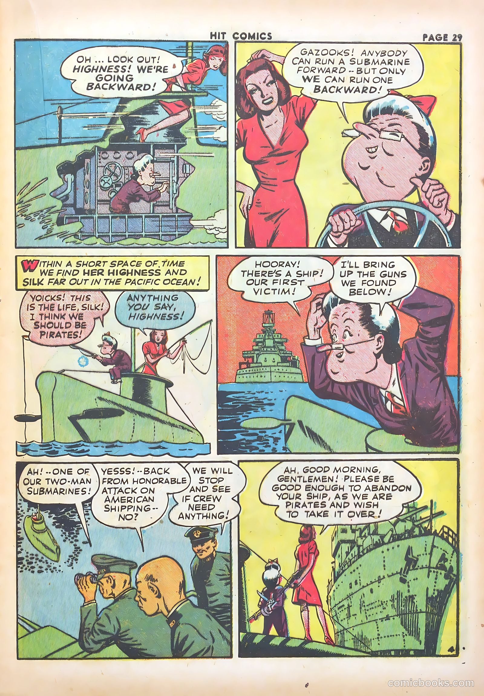 Hit Comics #29 (1943) — page 31 of 68