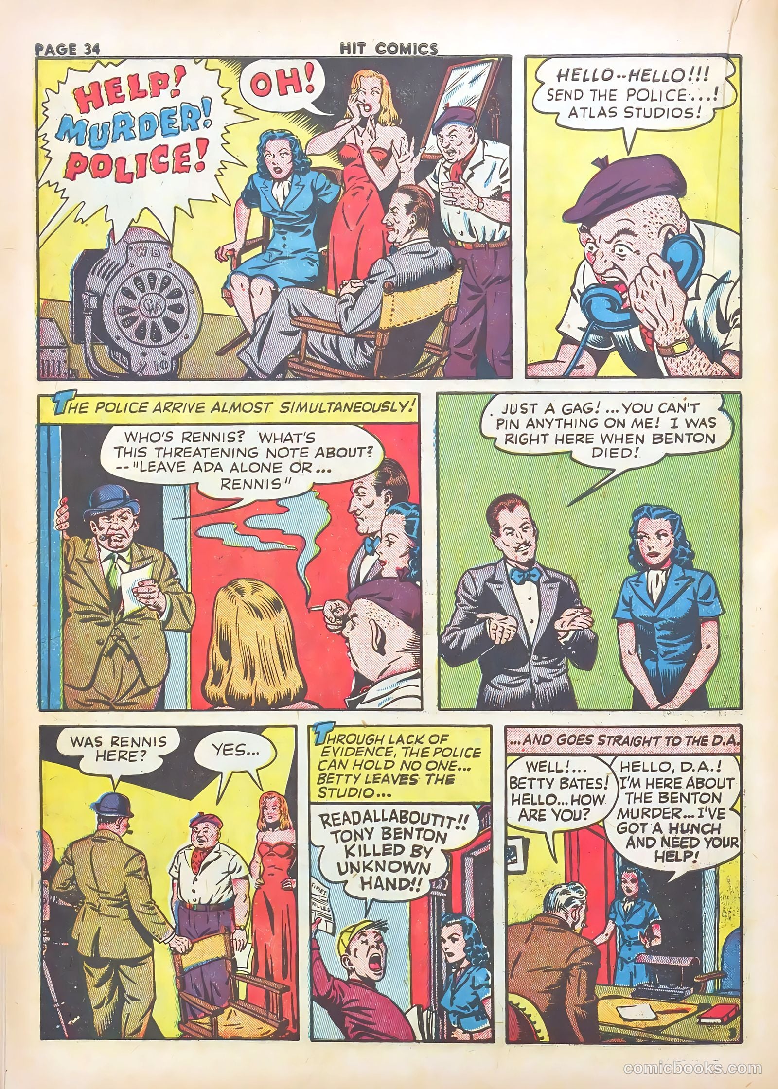 Hit Comics #29 (1943) — page 36 of 68