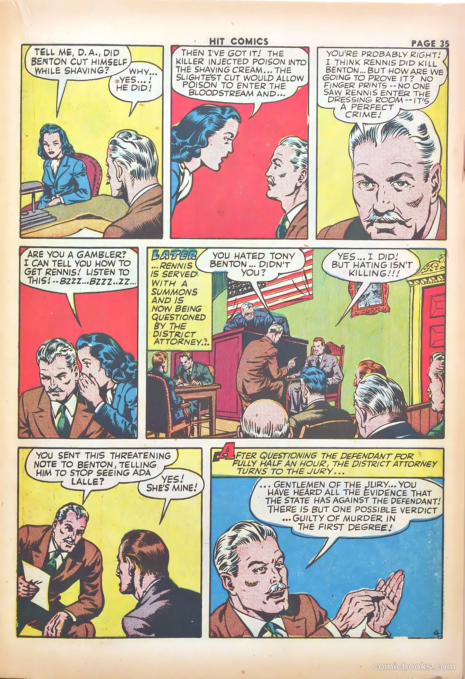 Hit Comics #29 (1943) — page 37 of 68