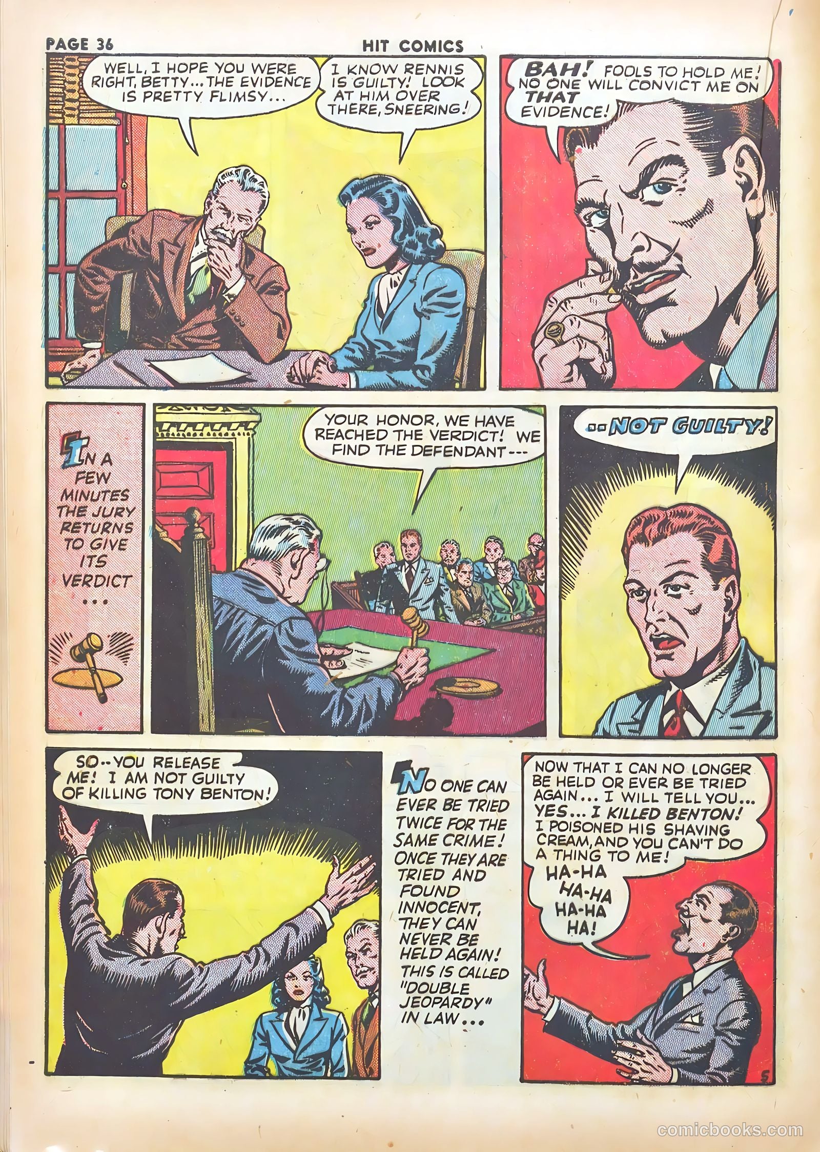 Hit Comics #29 (1943) — page 38 of 68