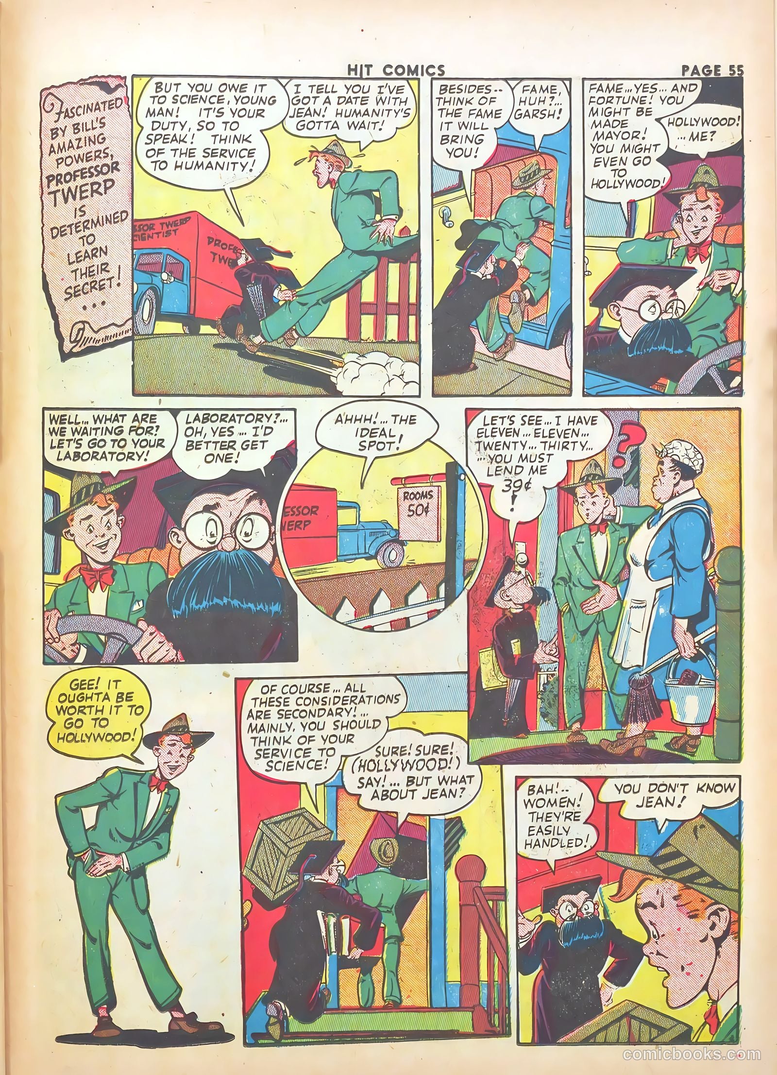 Hit Comics #29 (1943) — page 57 of 68